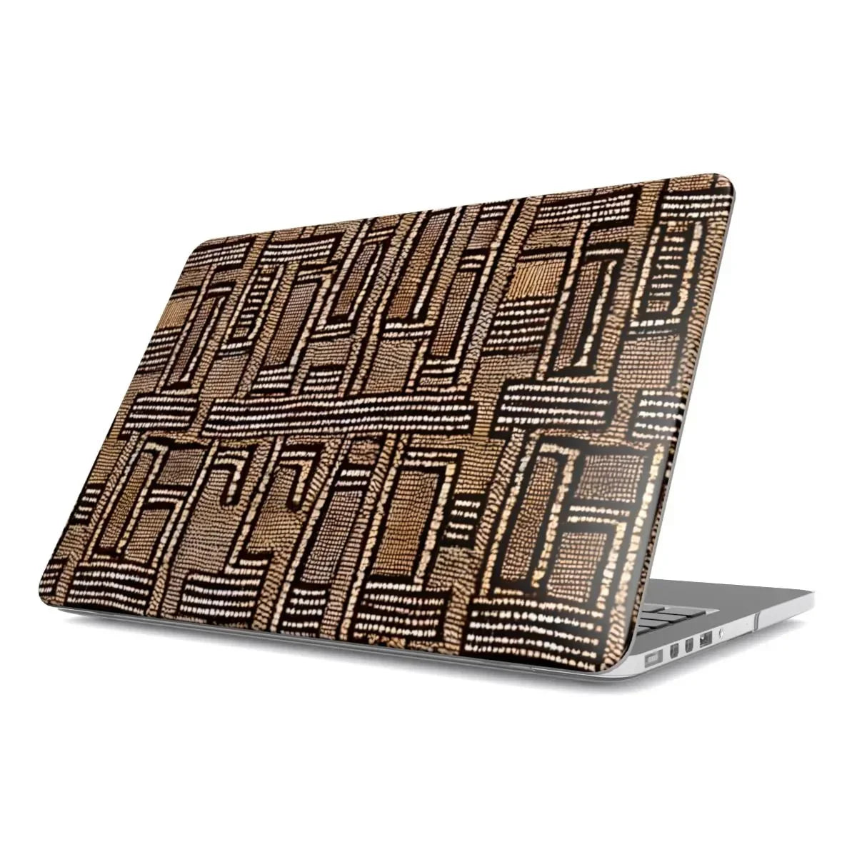 Terra Stripes Mud Cloth MacBook Case - The Global Wanderer