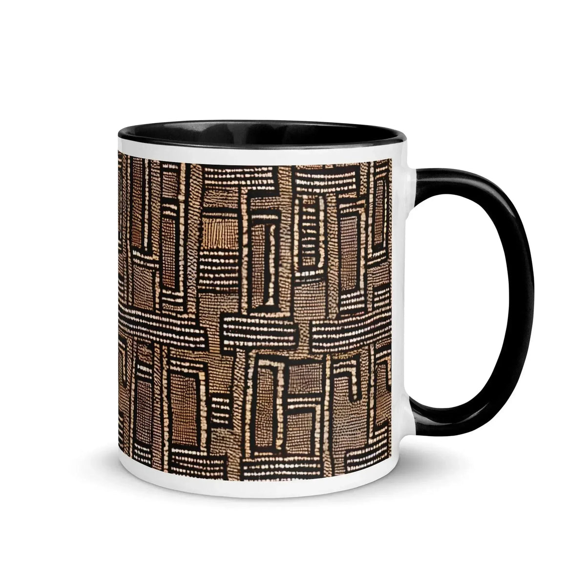 Terra Stripes Mud Cloth Mug - The Global Wanderer
