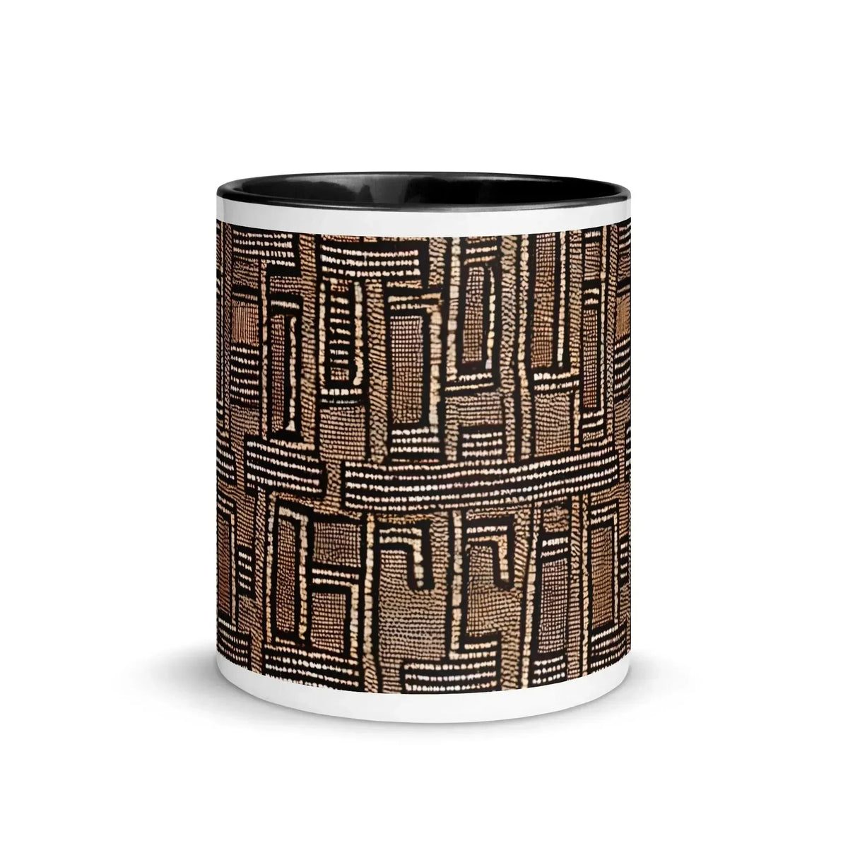Terra Stripes Mud Cloth Mug - The Global Wanderer