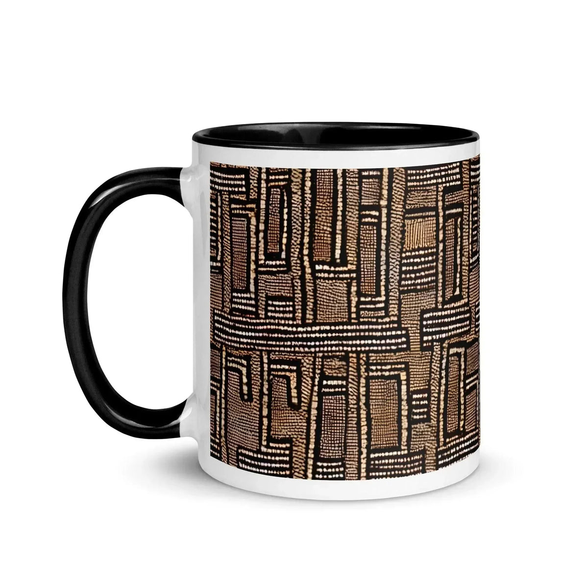 Terra Stripes Mud Cloth Mug - The Global Wanderer
