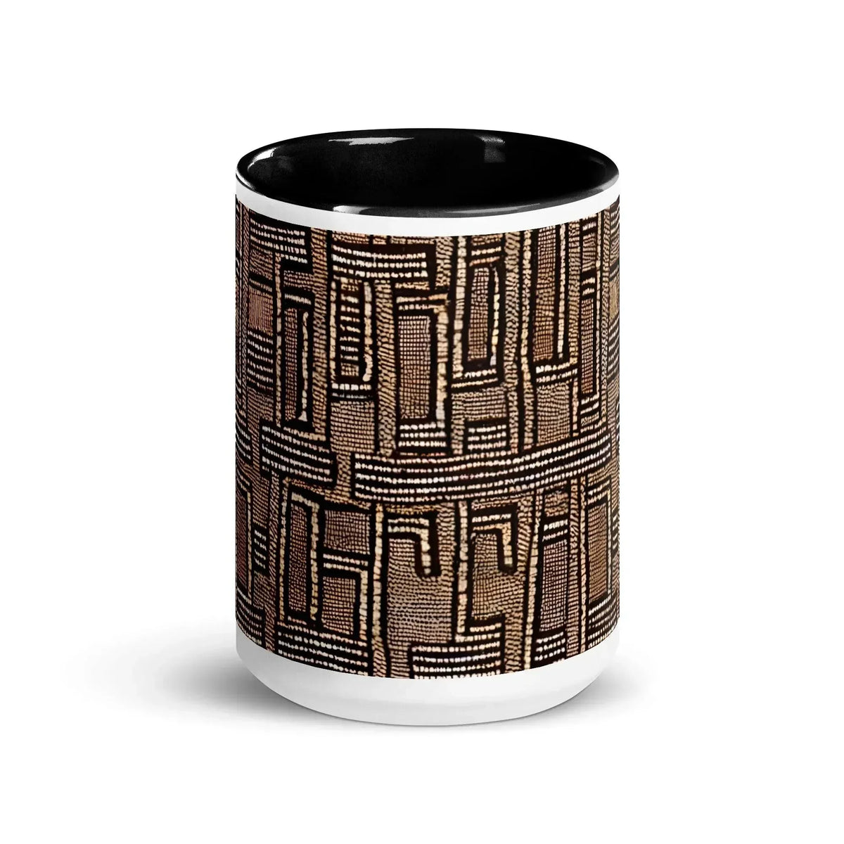Terra Stripes Mud Cloth Mug - The Global Wanderer