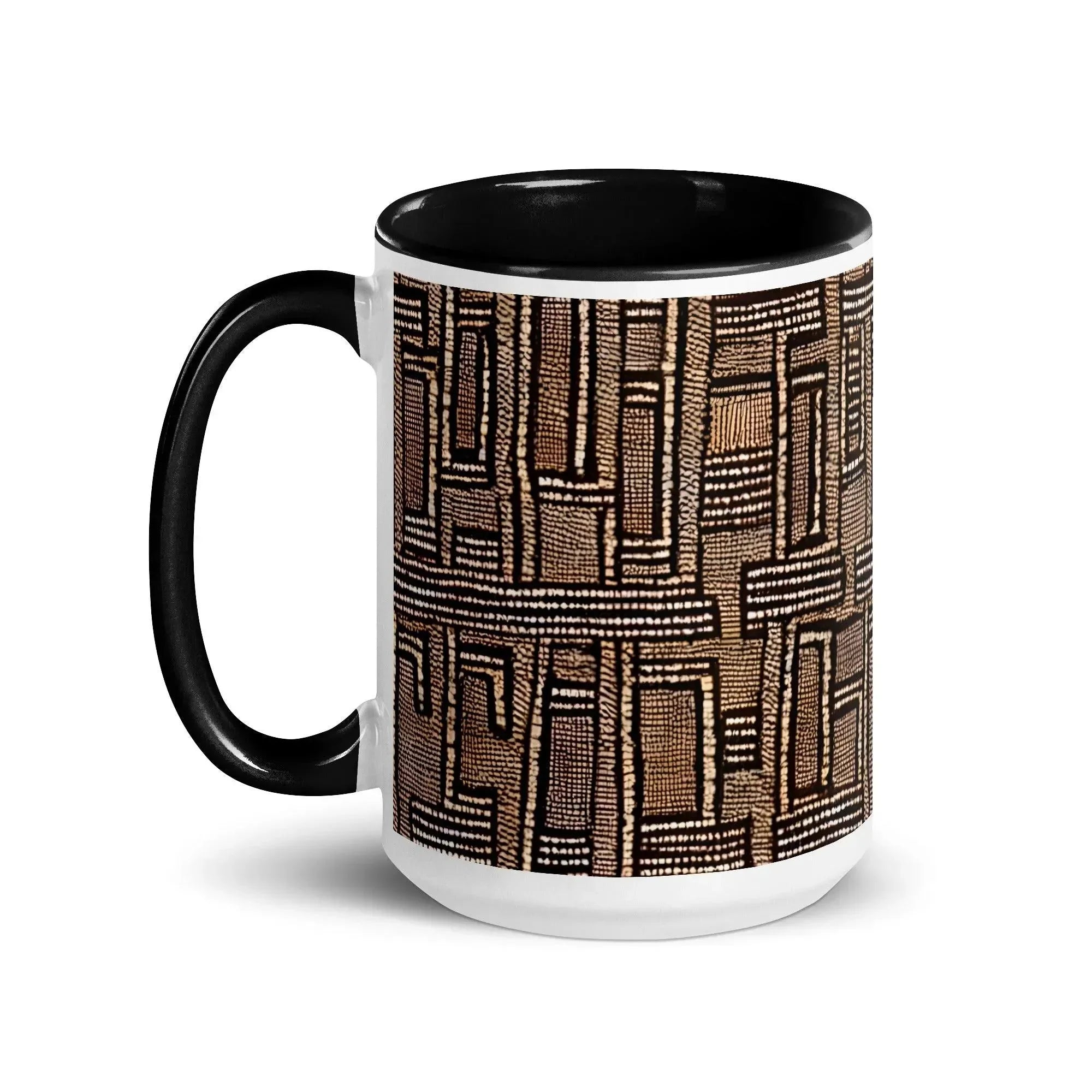 Terra Stripes Mud Cloth Mug - The Global Wanderer