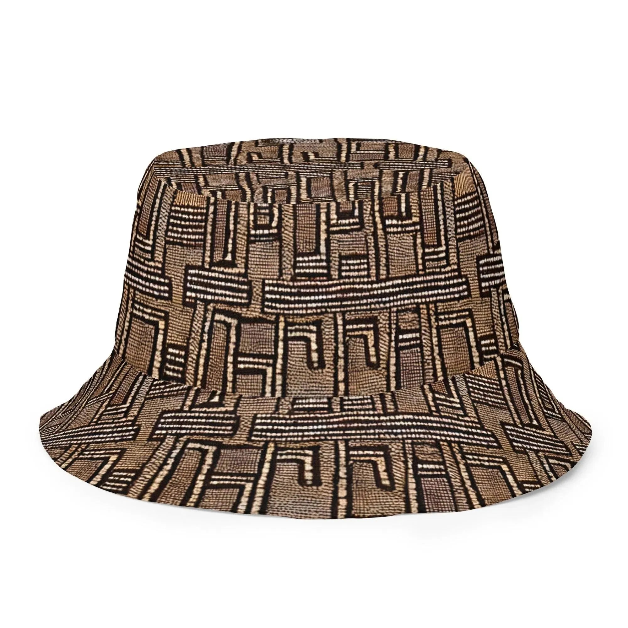 Malian Mud Cloth Reversible Bucket Hat - The Global Wanderer