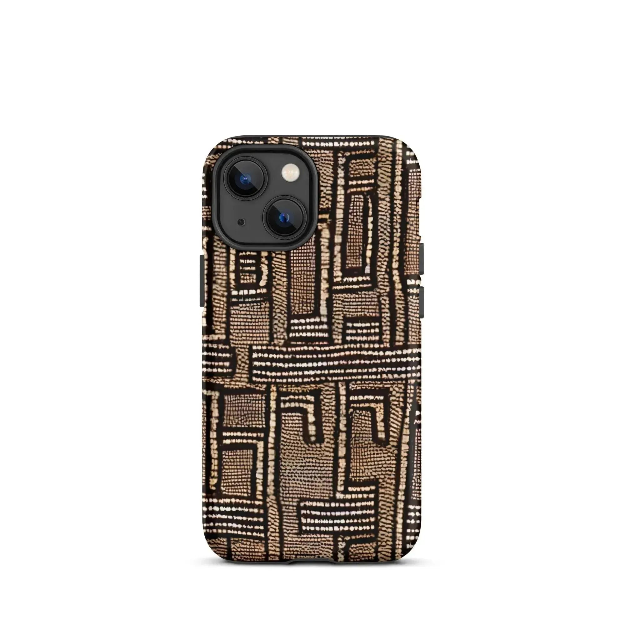 Malian Mud Cloth Tough MagSafe iPhone® Case - The Global Wanderer