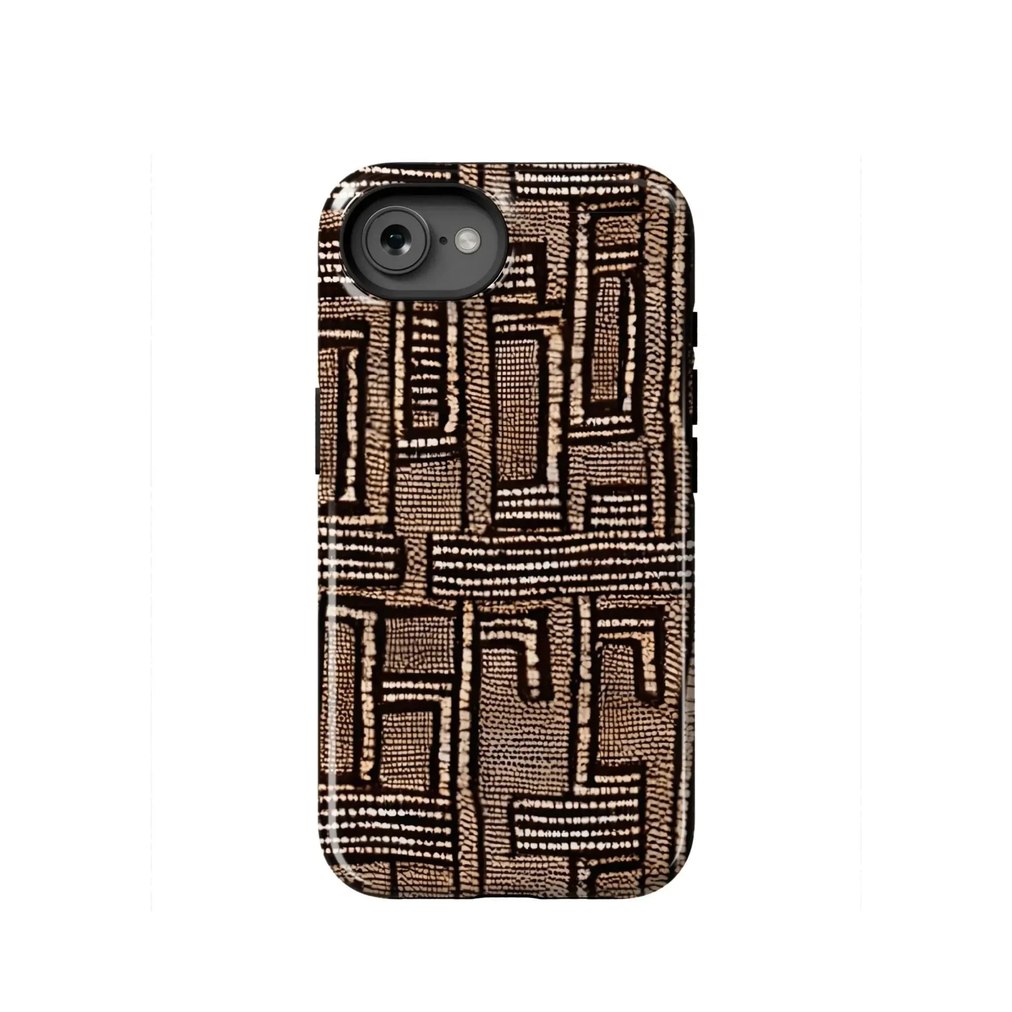 Terra Stripes Mud Cloth Tough MagSafe iPhone® Case - The Global Wanderer