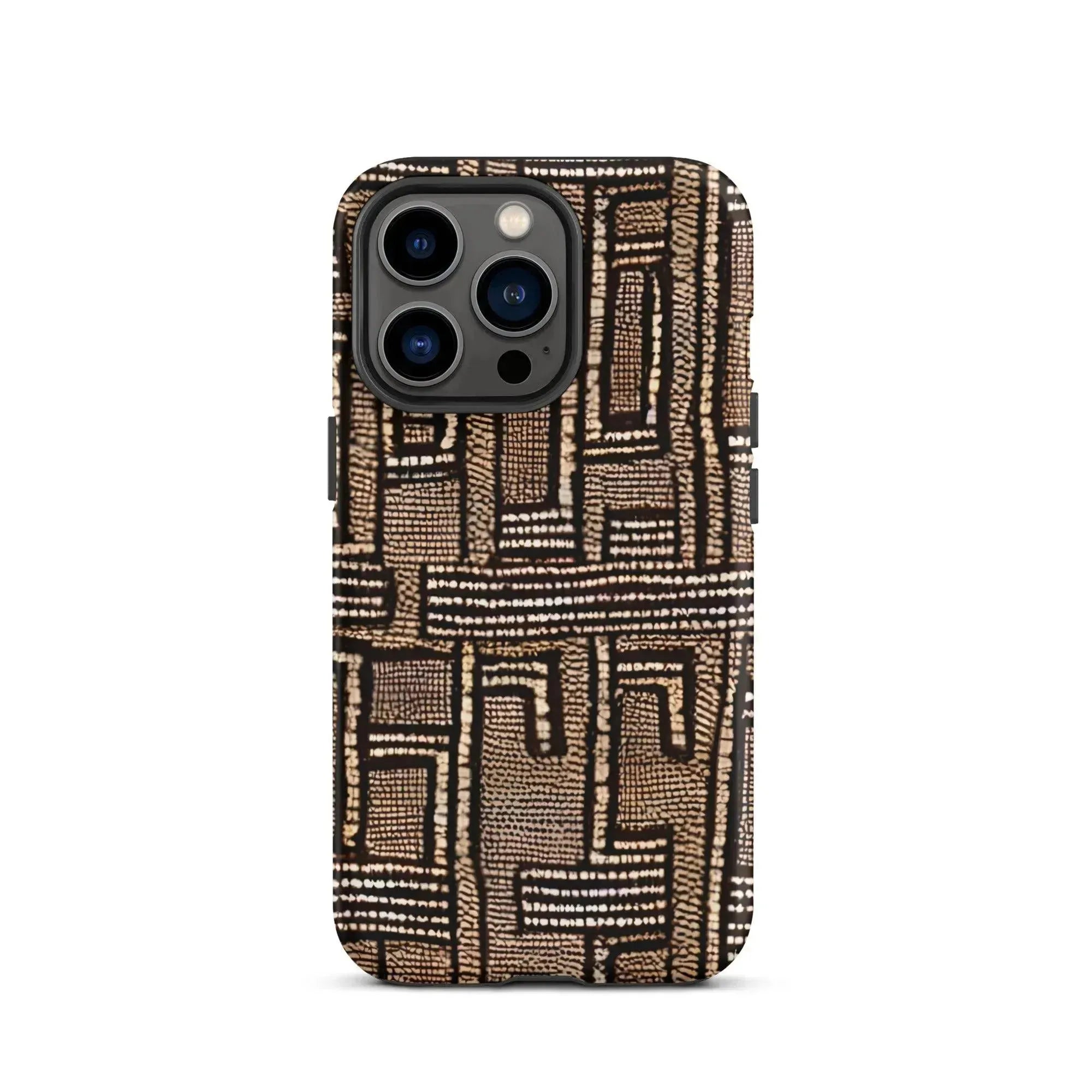 Malian Mud Cloth Tough MagSafe iPhone® Case - The Global Wanderer