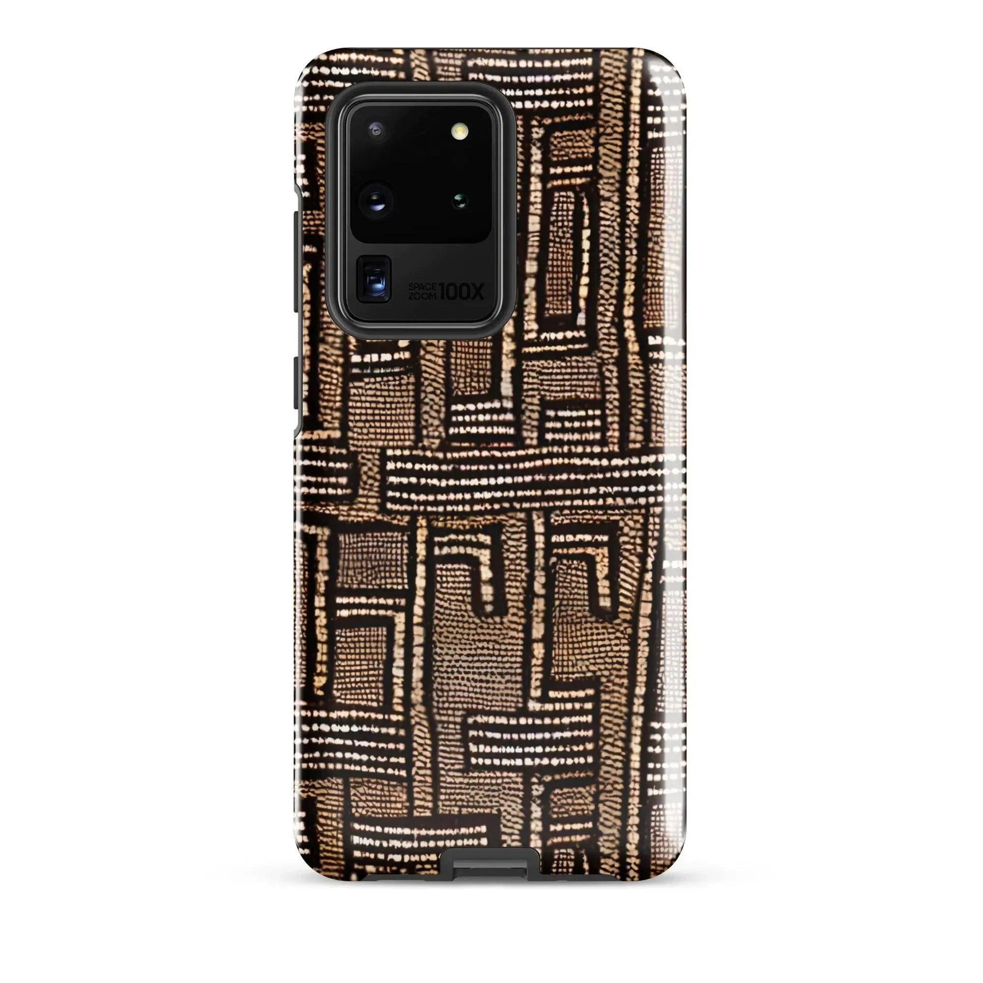 Terra Stripes Mud Cloth Samsung Case - The Global Wanderer