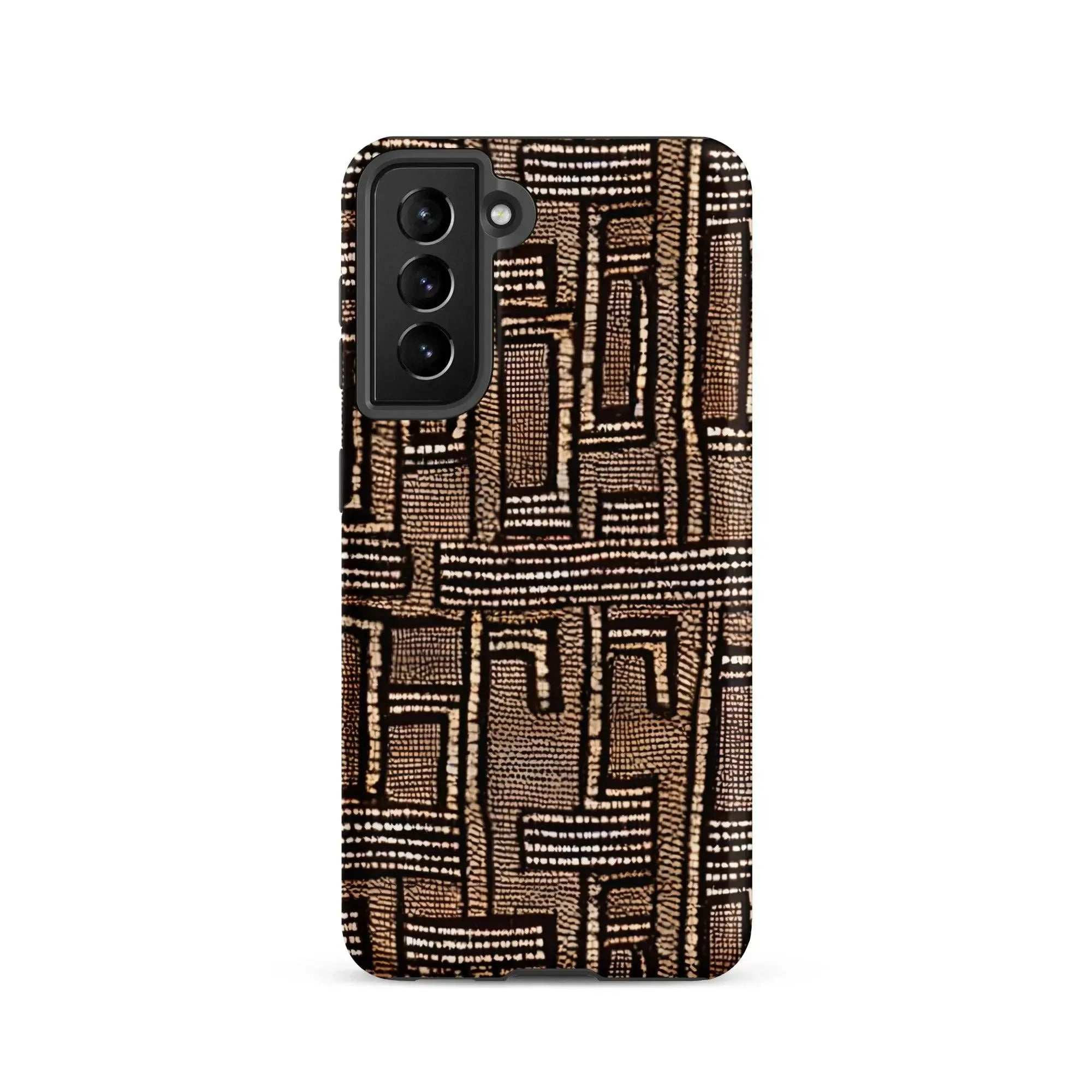 Terra Stripes Mud Cloth Samsung Case - The Global Wanderer