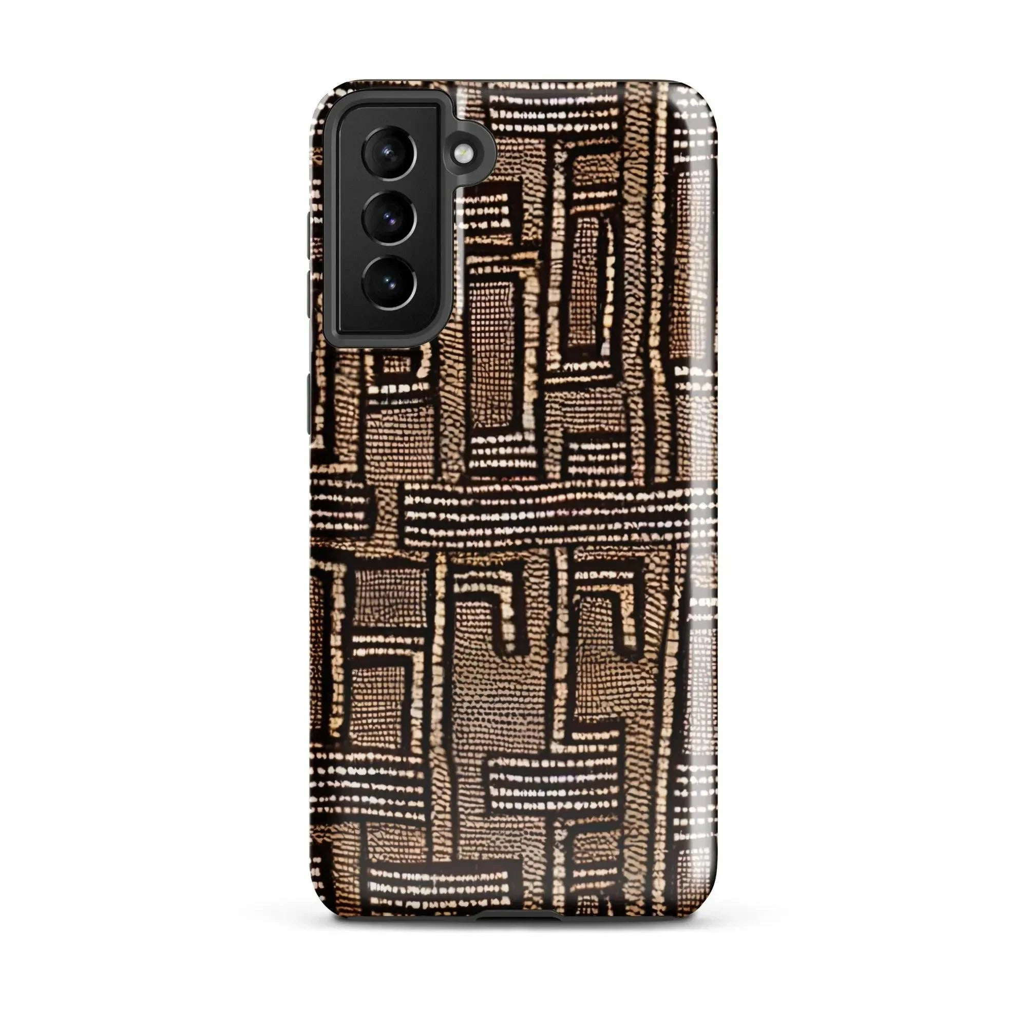 Terra Stripes Mud Cloth Samsung Case - The Global Wanderer