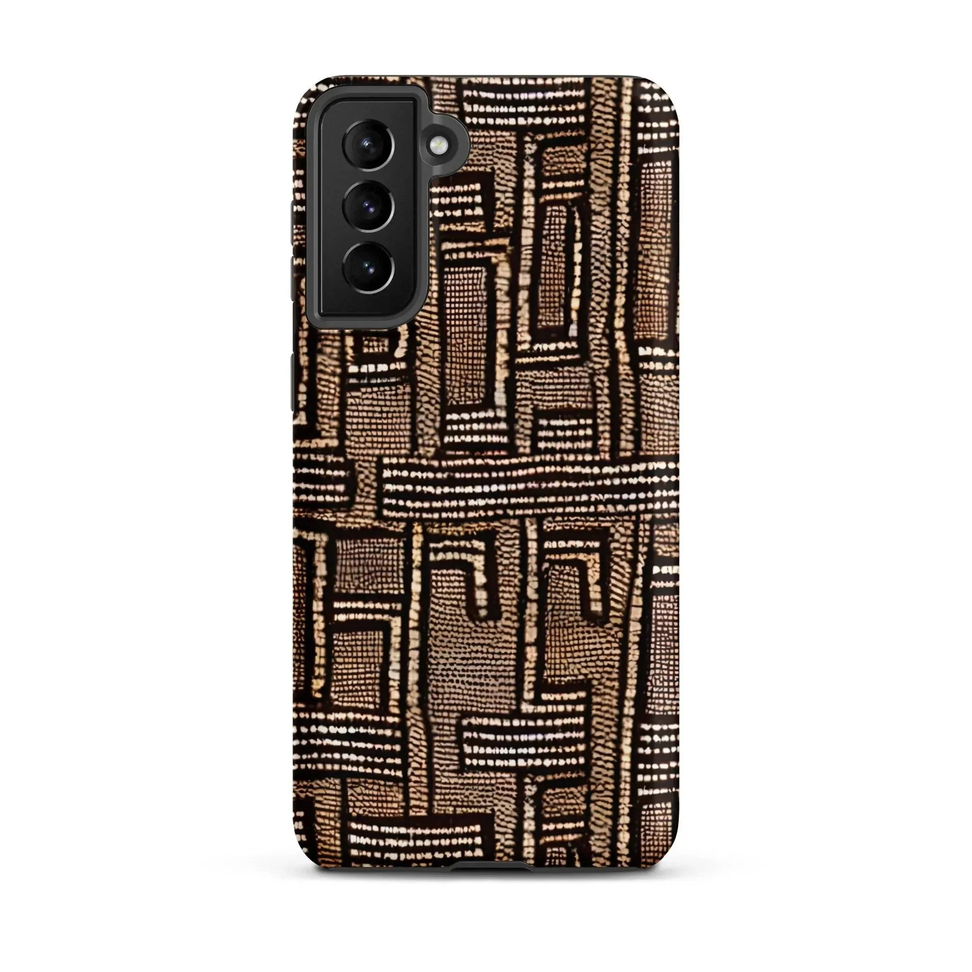 Terra Stripes Mud Cloth Samsung Case - The Global Wanderer