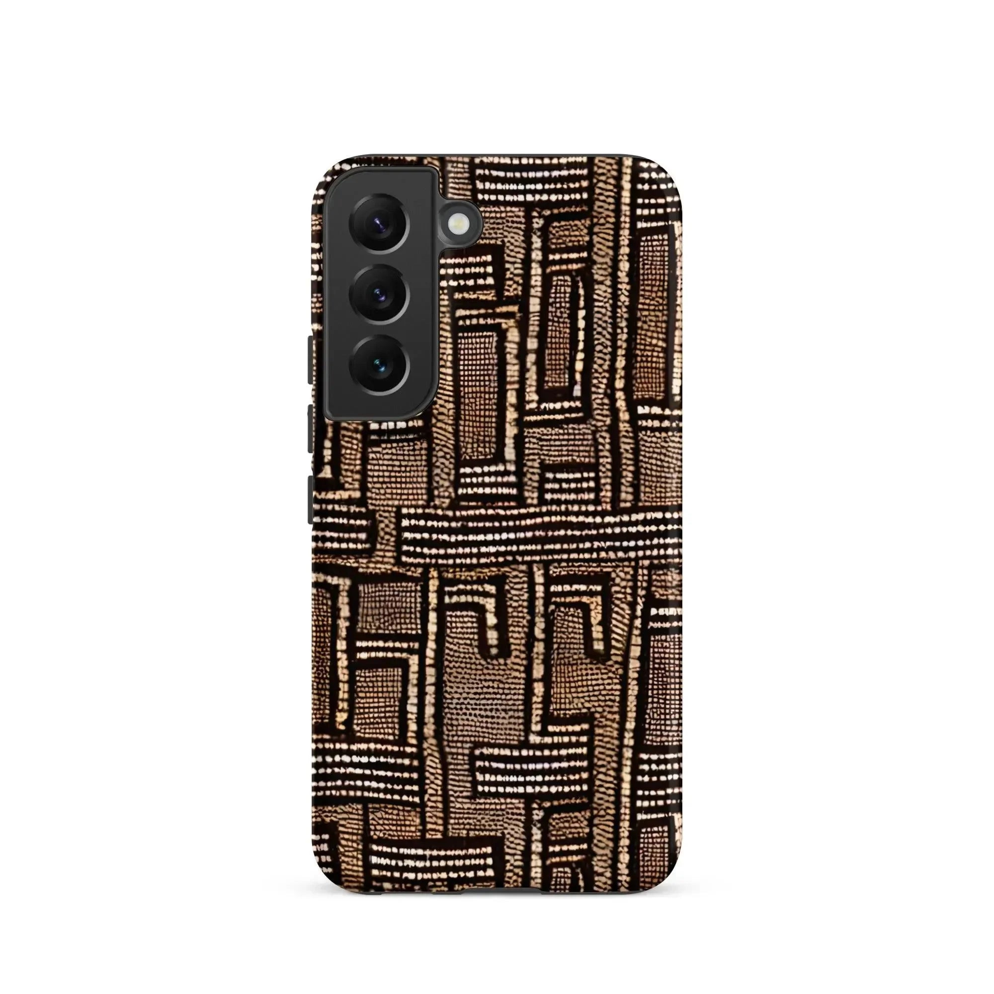 Terra Stripes Mud Cloth Samsung Case - The Global Wanderer