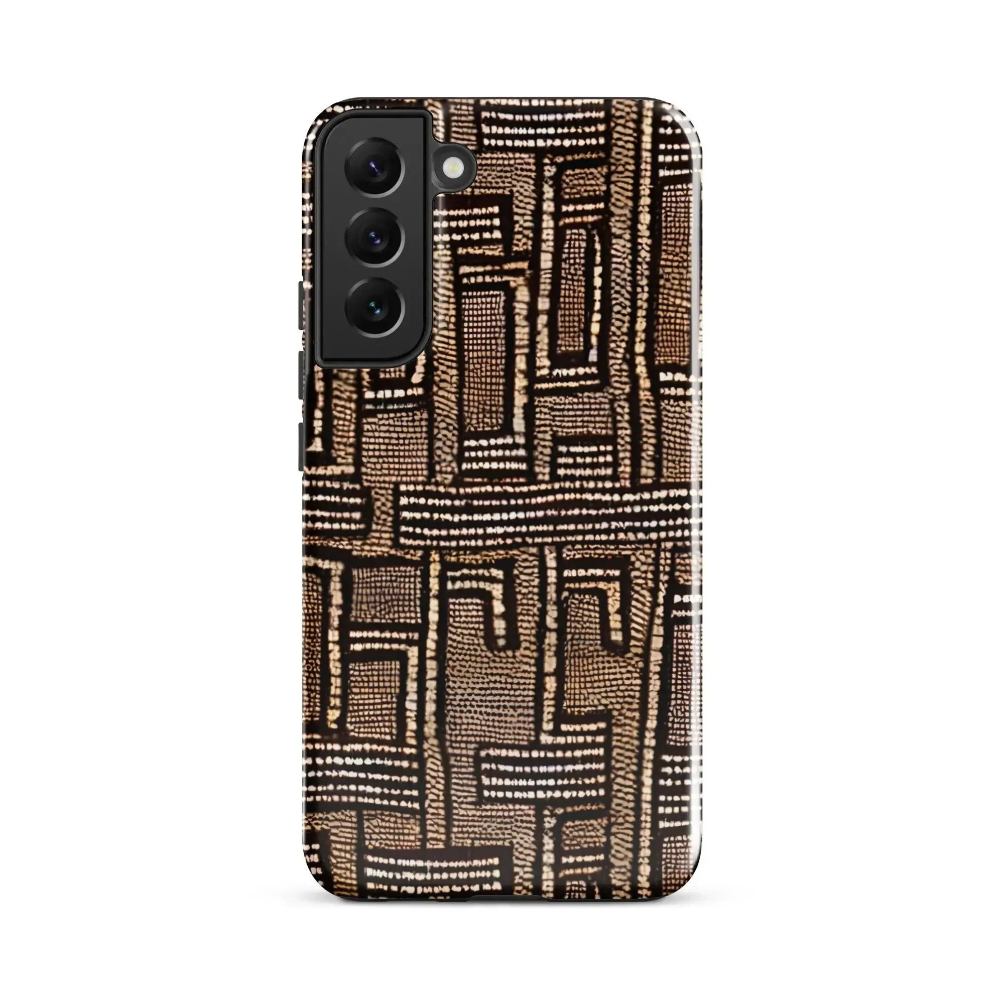 Terra Stripes Mud Cloth Samsung Case - The Global Wanderer