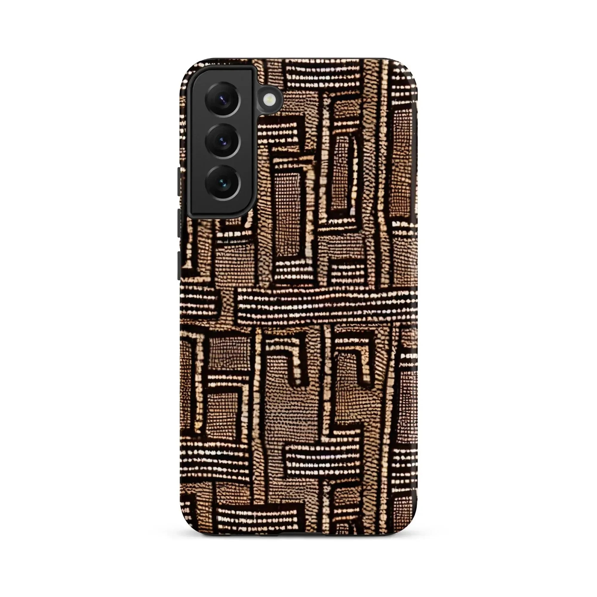 Terra Stripes Mud Cloth Samsung Case - The Global Wanderer