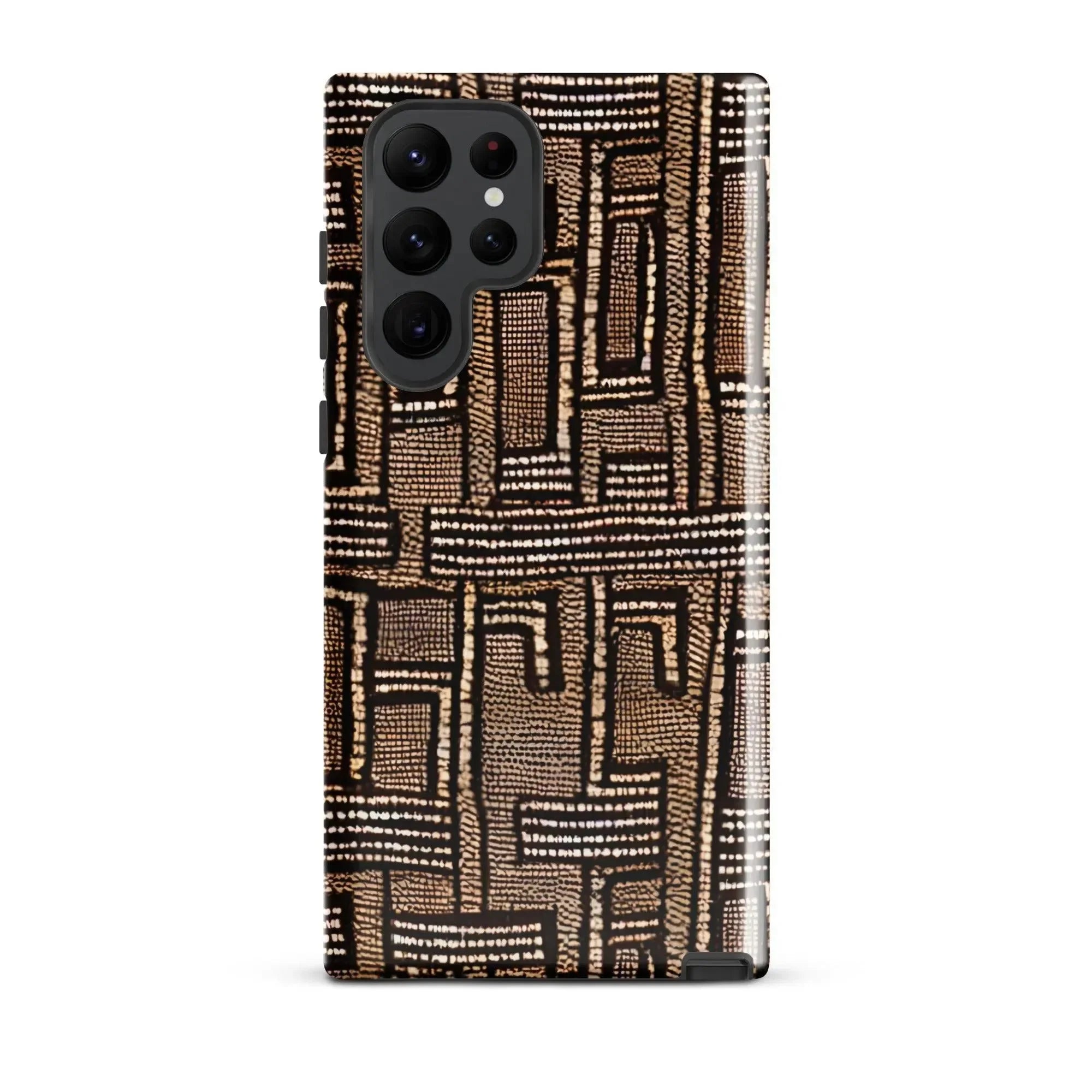 Terra Stripes Mud Cloth Samsung Case - The Global Wanderer