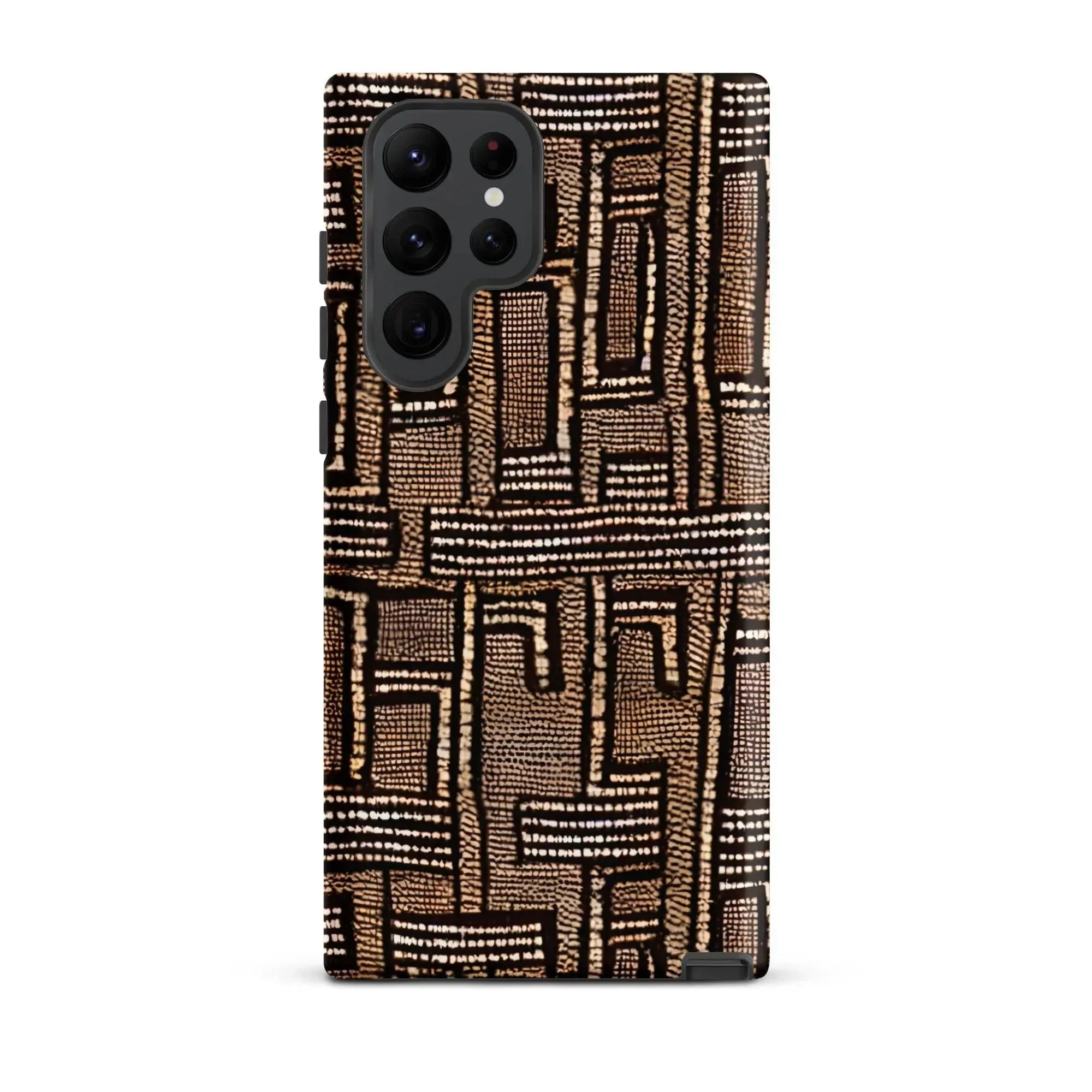 Terra Stripes Mud Cloth Samsung Case - The Global Wanderer