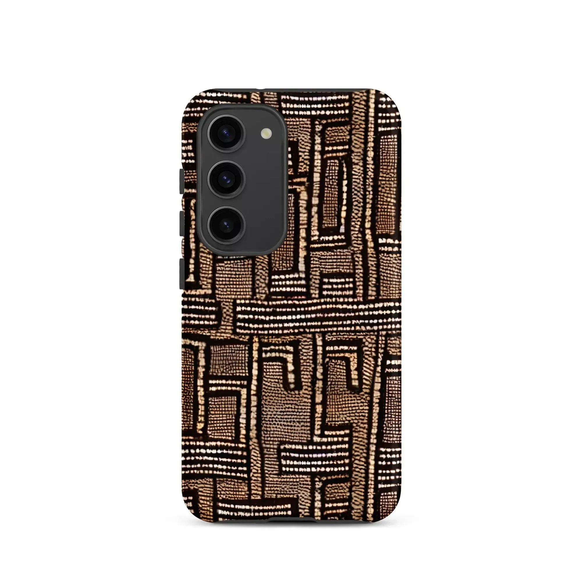 Terra Stripes Mud Cloth Samsung Case - The Global Wanderer