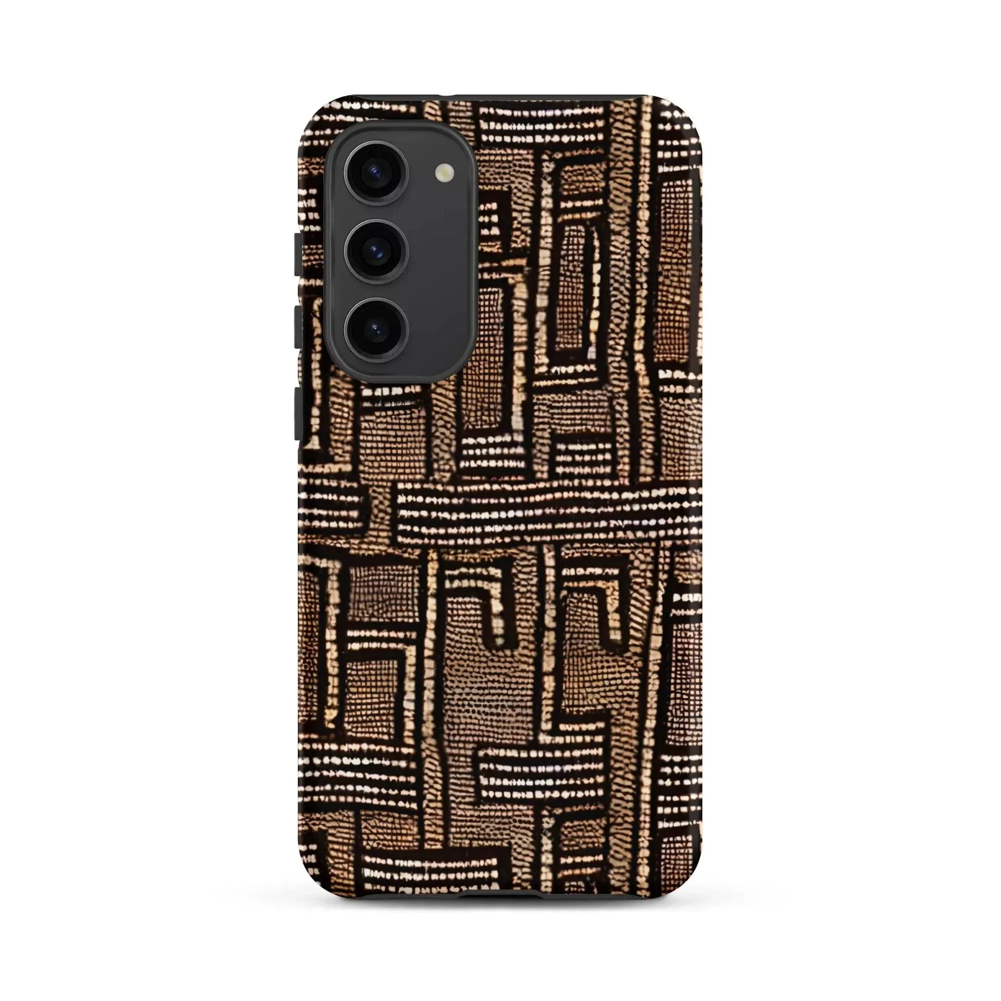Terra Stripes Mud Cloth Samsung Case - The Global Wanderer