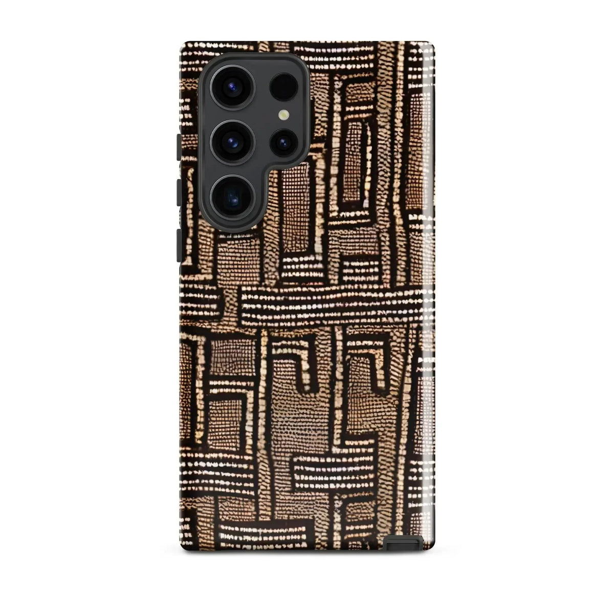 Terra Stripes Mud Cloth Samsung Case - The Global Wanderer