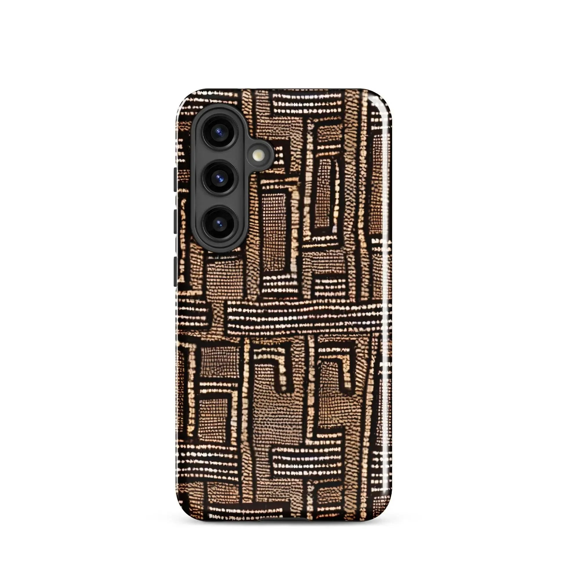 Terra Stripes Mud Cloth Samsung Case - The Global Wanderer