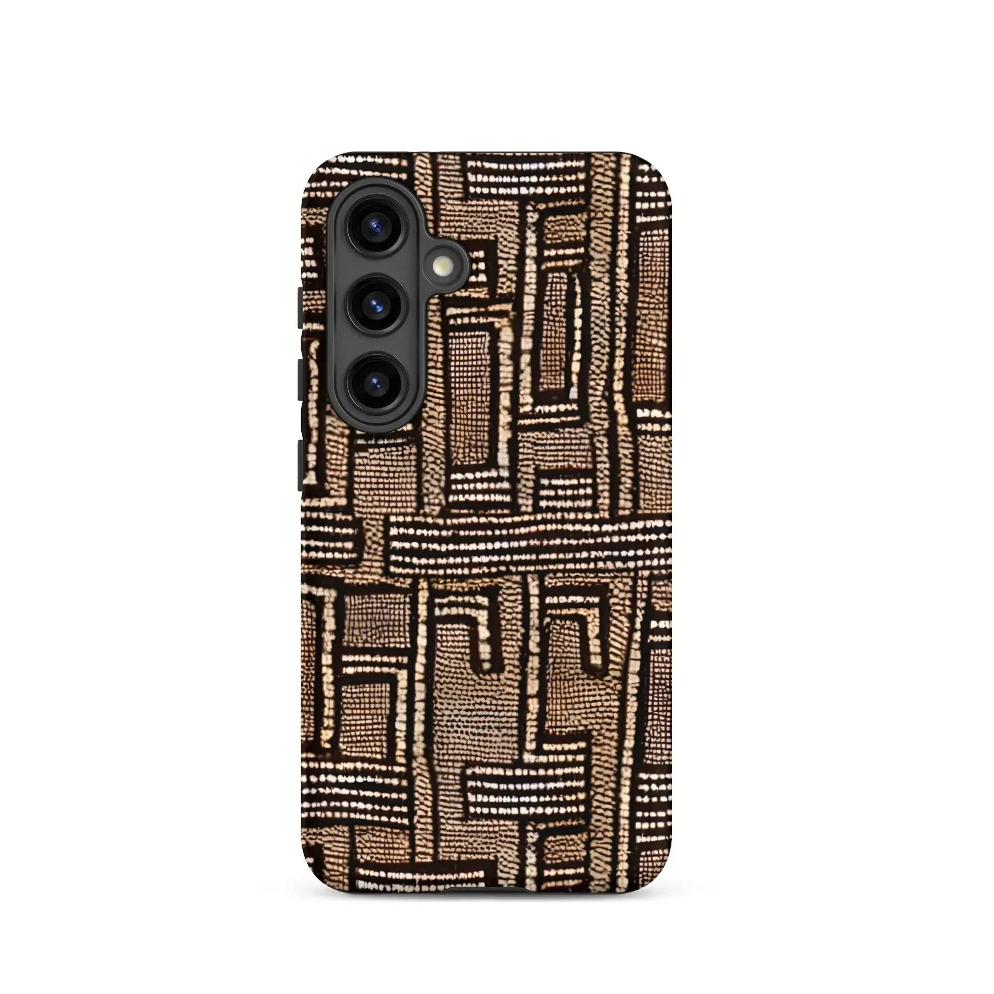 Terra Stripes Mud Cloth Samsung Case - The Global Wanderer