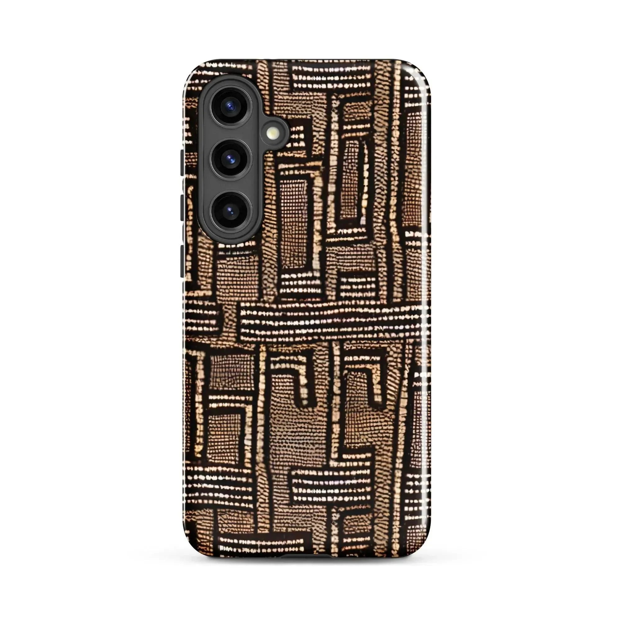 Terra Stripes Mud Cloth Samsung Case - The Global Wanderer