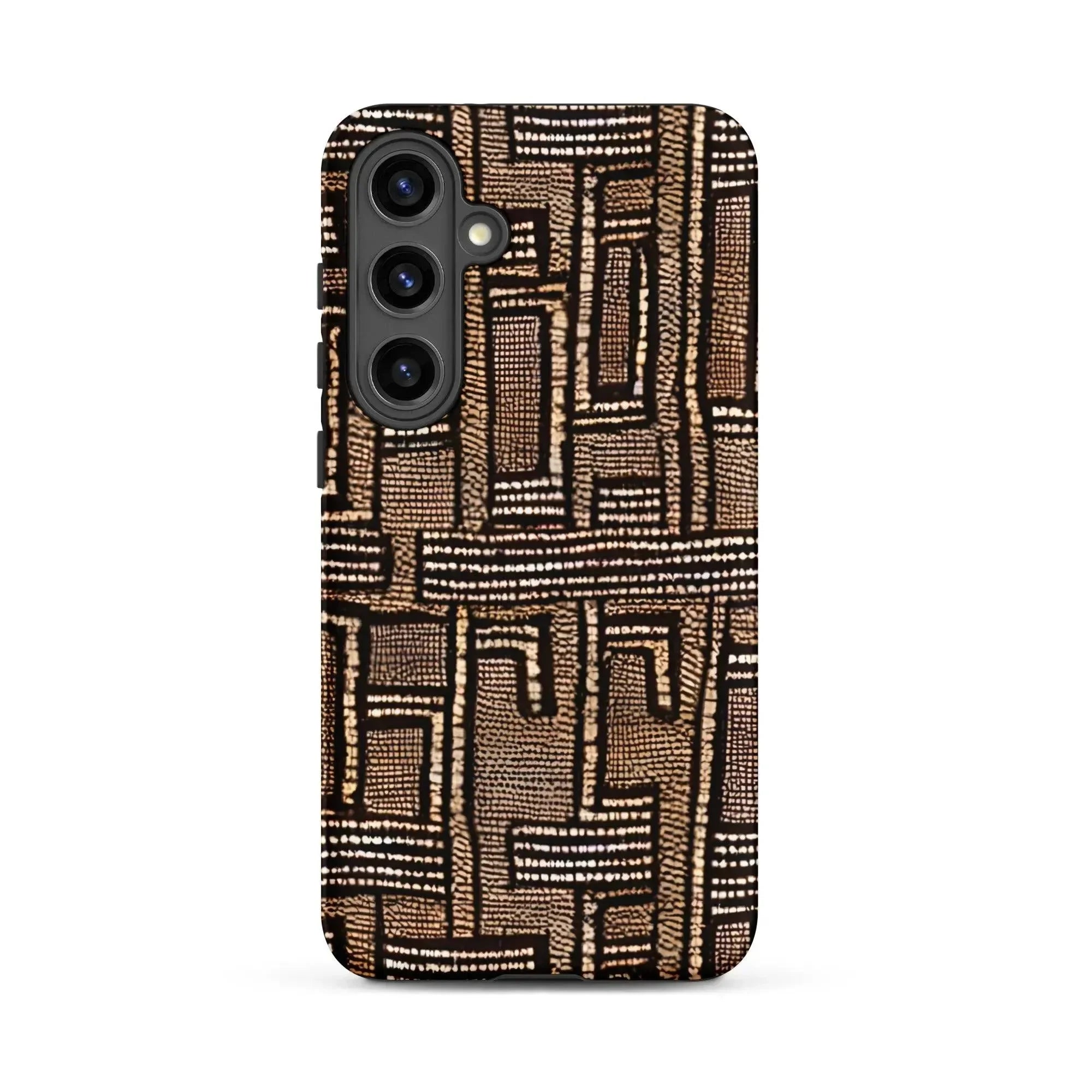 Terra Stripes Mud Cloth Samsung Case - The Global Wanderer