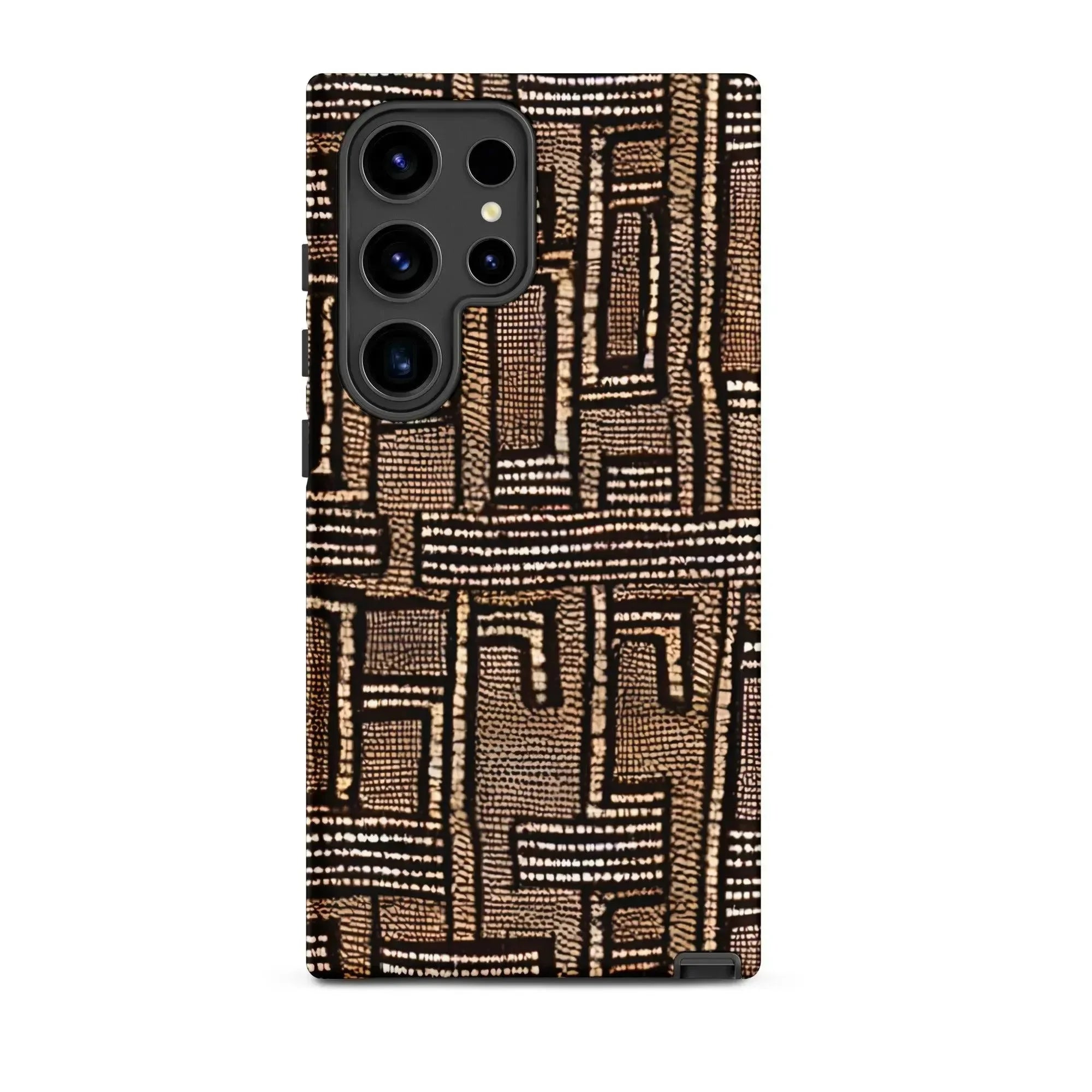 Terra Stripes Mud Cloth Samsung Case - The Global Wanderer