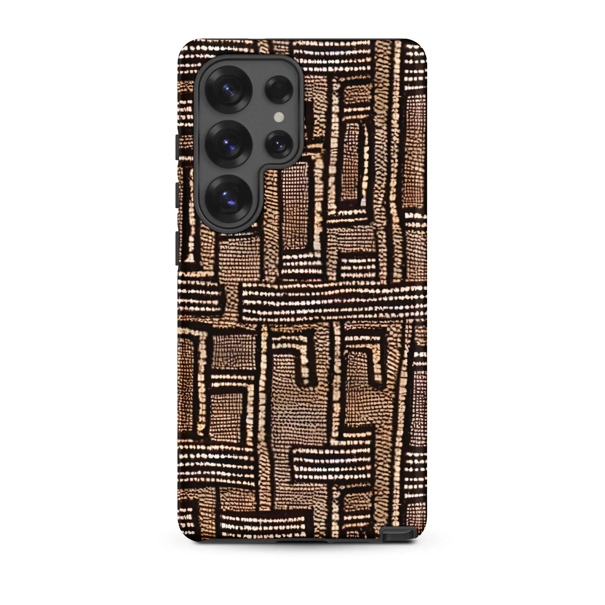 Terra Stripes Mud Cloth Samsung Case - The Global Wanderer