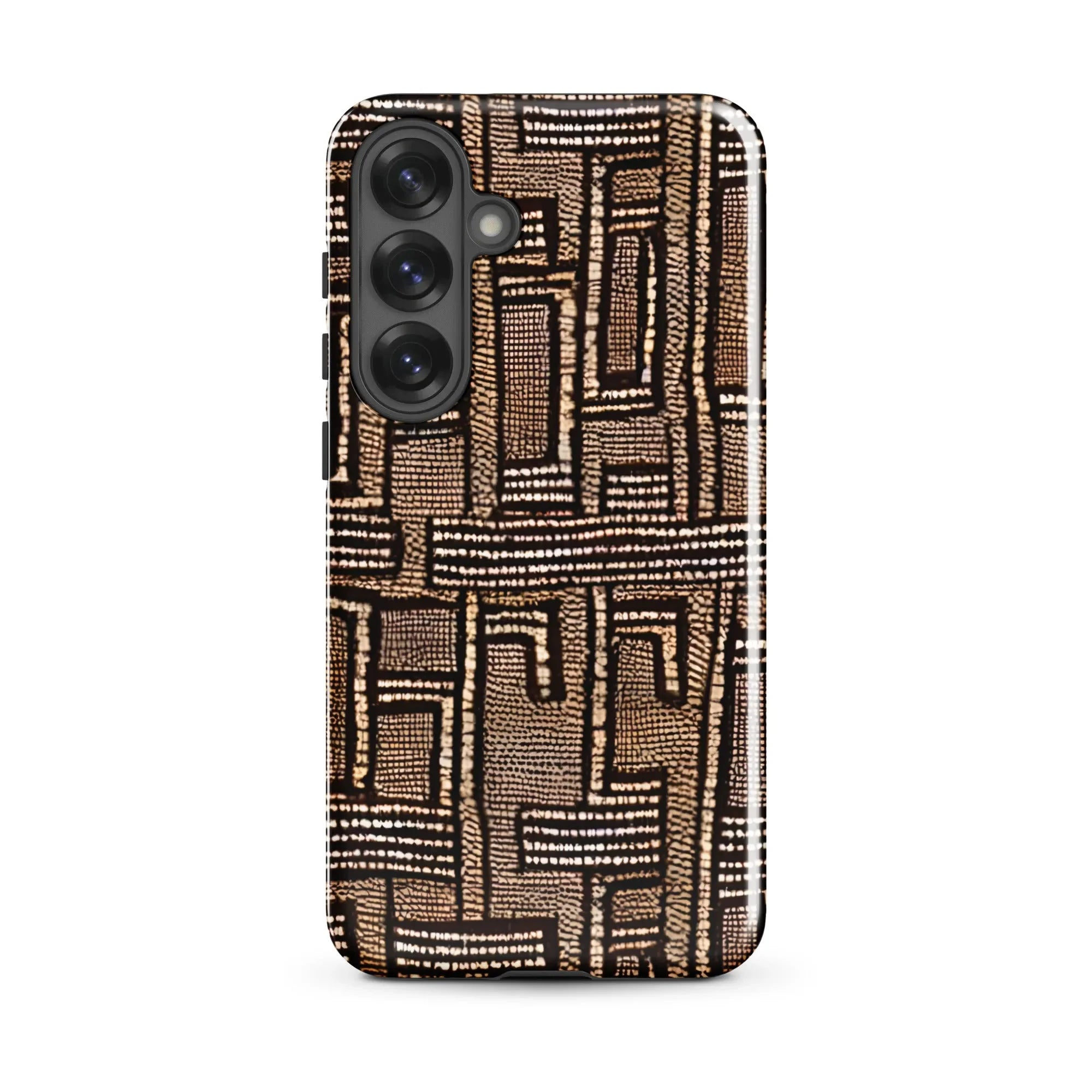 Terra Stripes Mud Cloth Samsung Case - The Global Wanderer