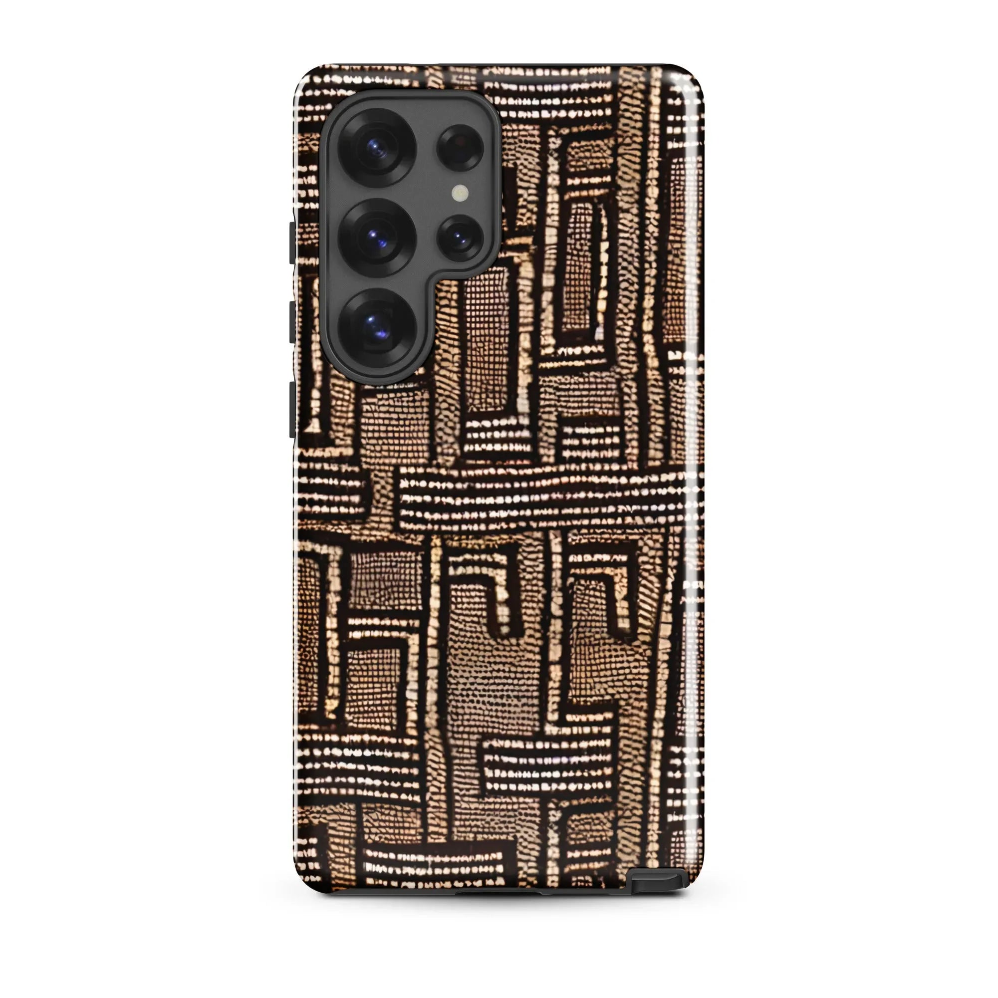 Terra Stripes Mud Cloth Samsung Case - The Global Wanderer