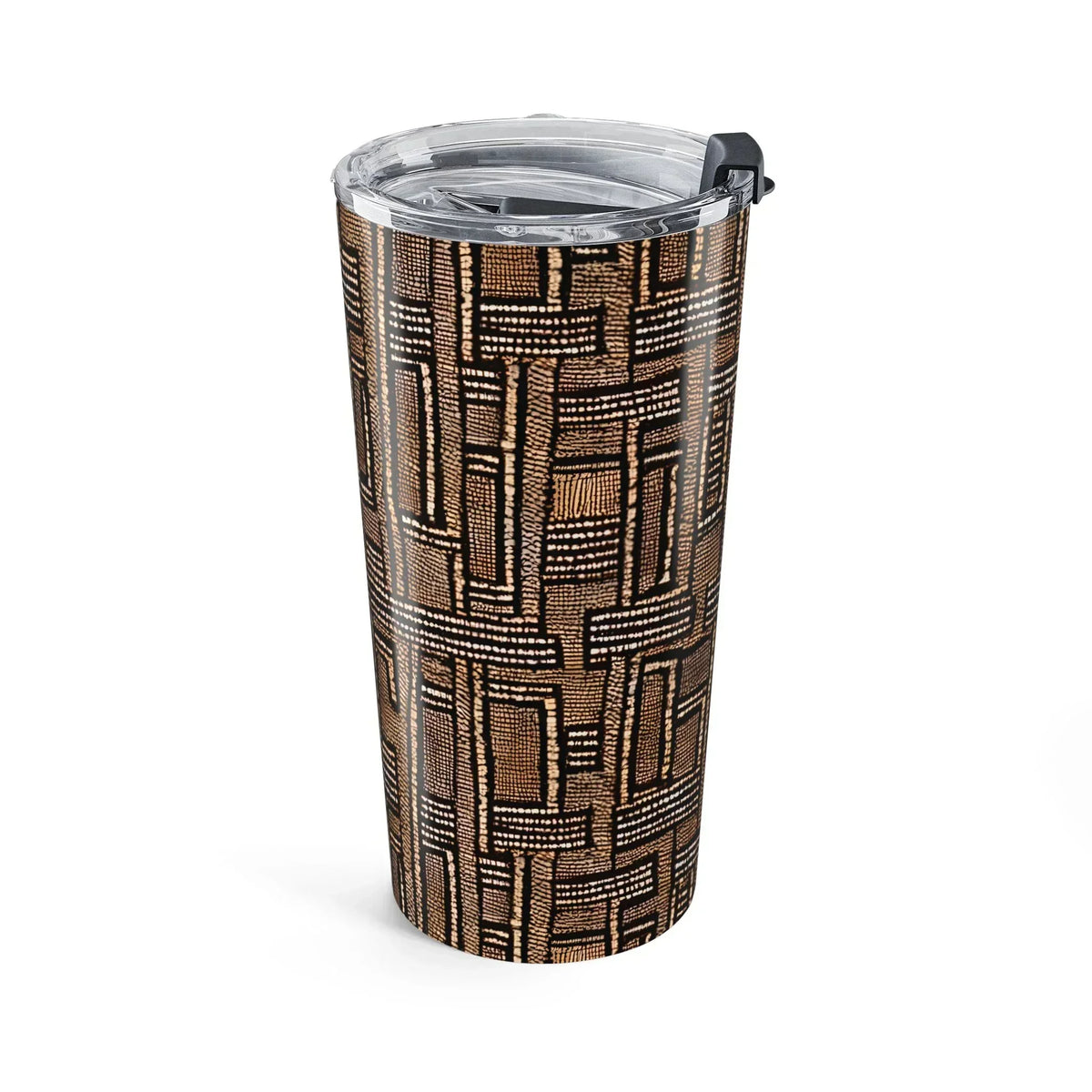 Terra Stripes Mud Cloth Tumbler - The Global Wanderer