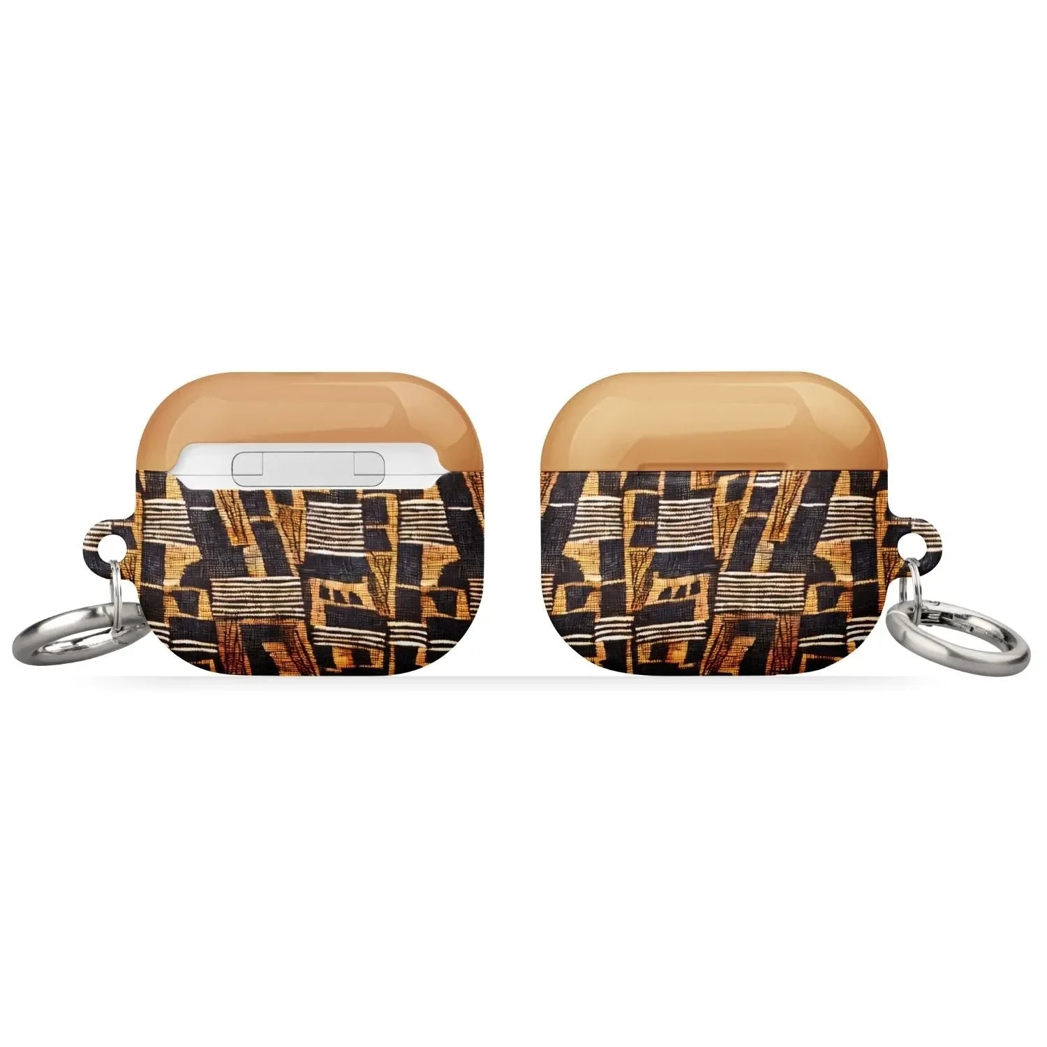 Timbuktu Gold Mud Cloth AirPods 3 Case - The Global Wanderer