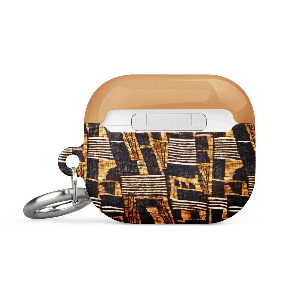 Timbuktu Gold Mud Cloth AirPods 3 Case - The Global Wanderer