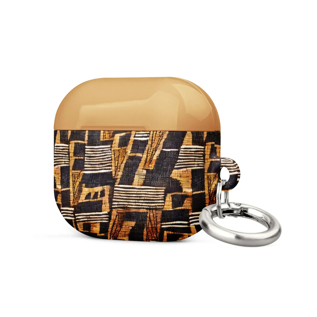 Timbuktu Gold Mud Cloth AirPods 3 Case - The Global Wanderer