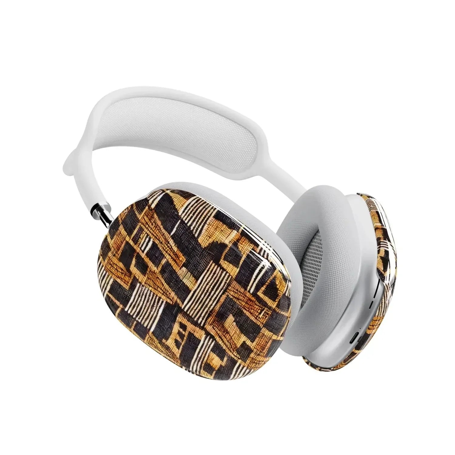 Timbuktu Gold Mud Cloth AirPods Max Case - The Global Wanderer