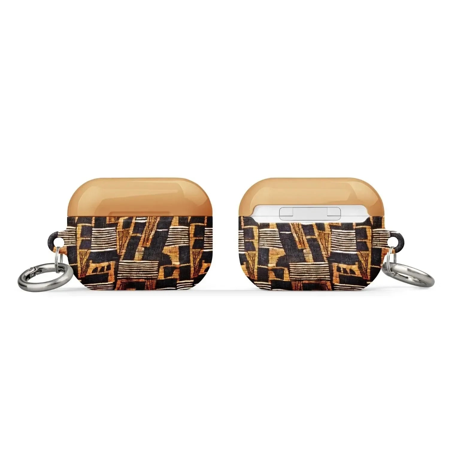 Timbuktu Gold Mud Cloth AirPods Pro 2 Case - The Global Wanderer