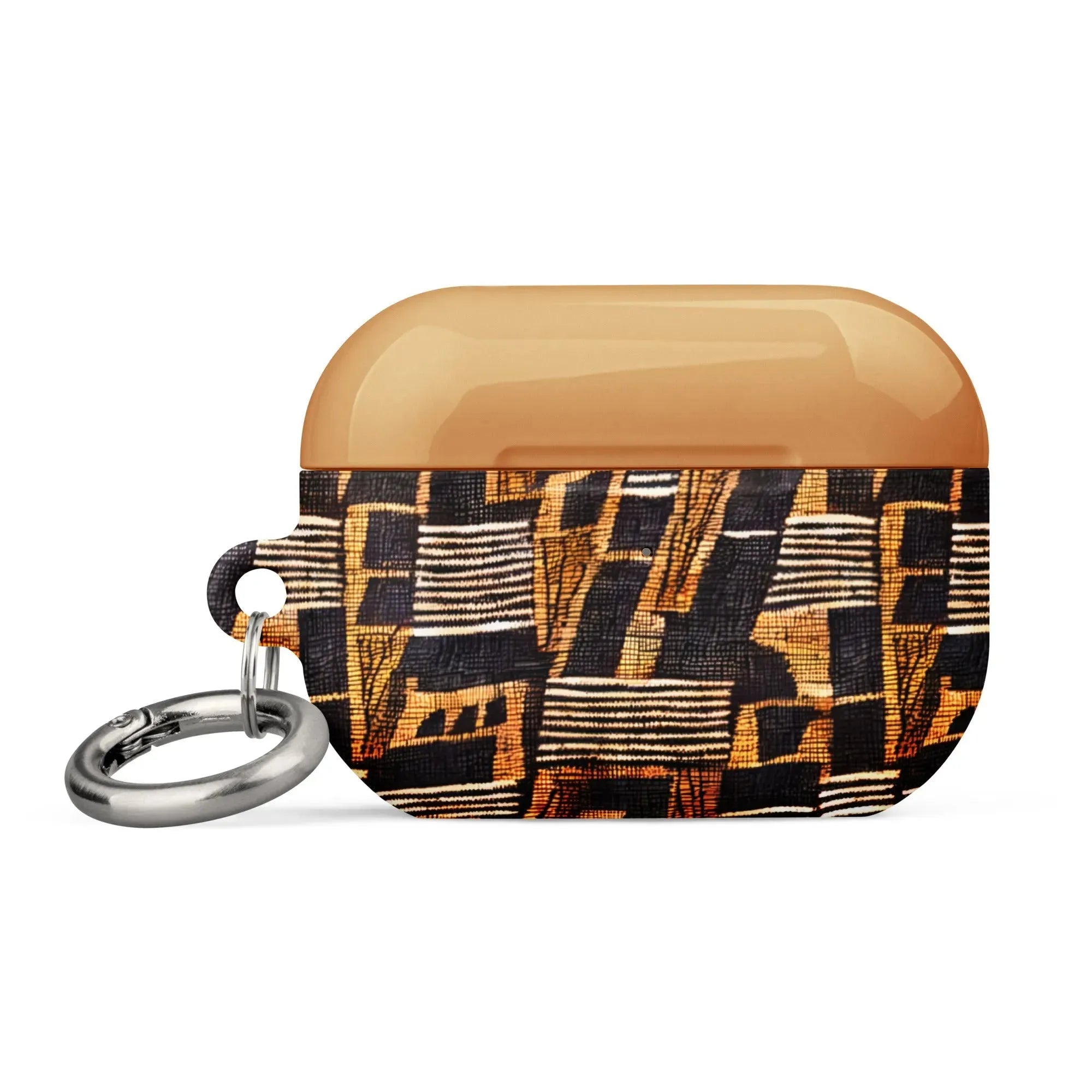 Timbuktu Gold Mud Cloth AirPod Pro 2 Case - The Global Wanderer