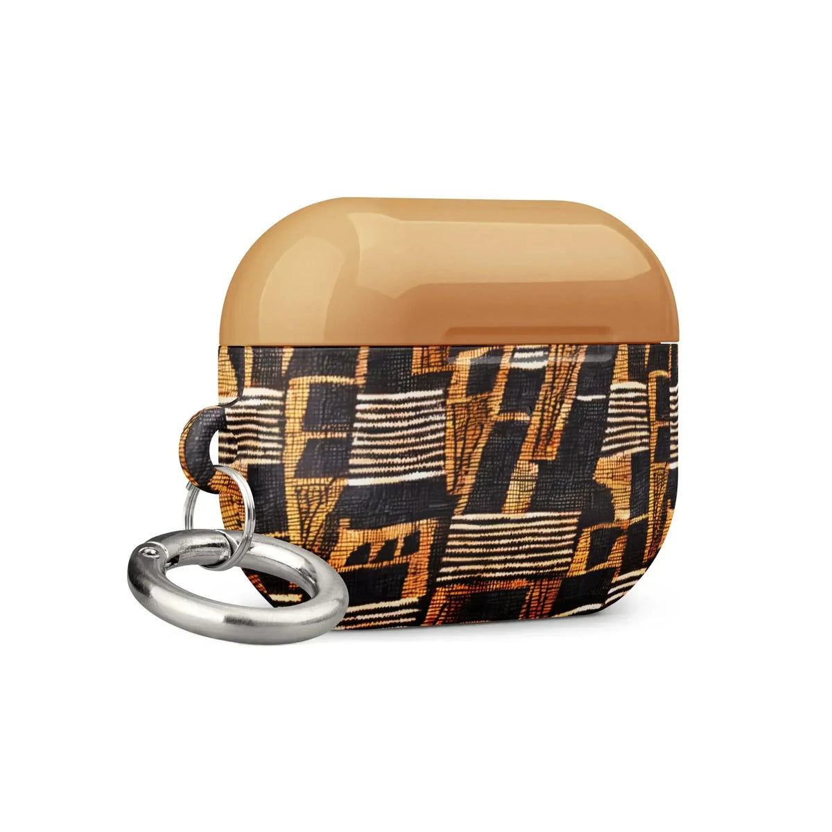 Timbuktu Gold Mud Cloth AirPods Pro 2 Case - The Global Wanderer
