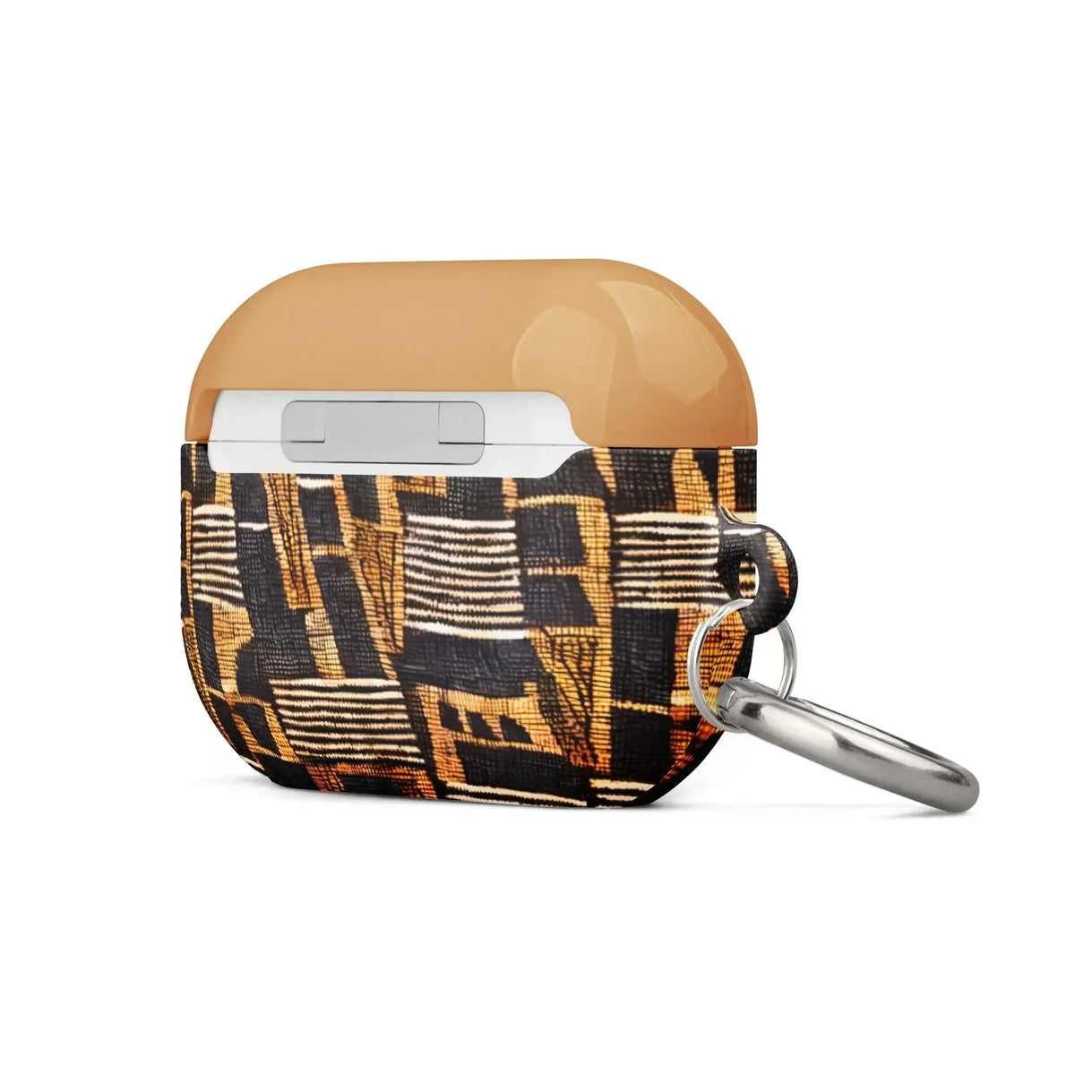 Timbuktu Gold Mud Cloth AirPods Pro 2 Case - The Global Wanderer