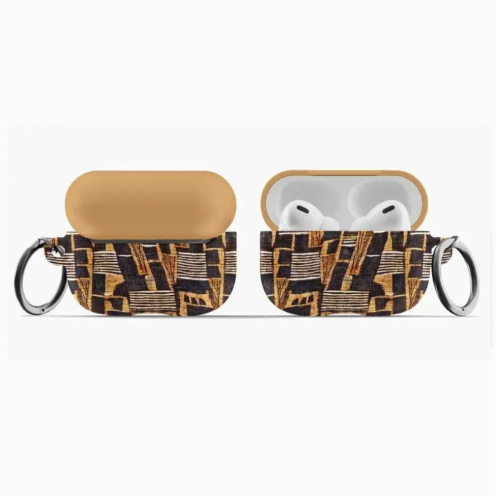 Malian Mud Cloth AirPod Pro Case - The Global Wanderer