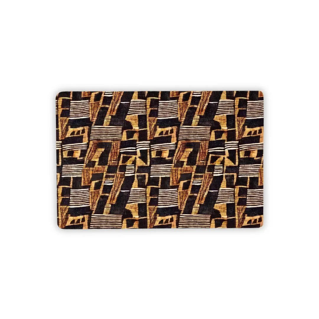 Timbuktu Gold Mud Cloth Desk Mat - The Global Wanderer