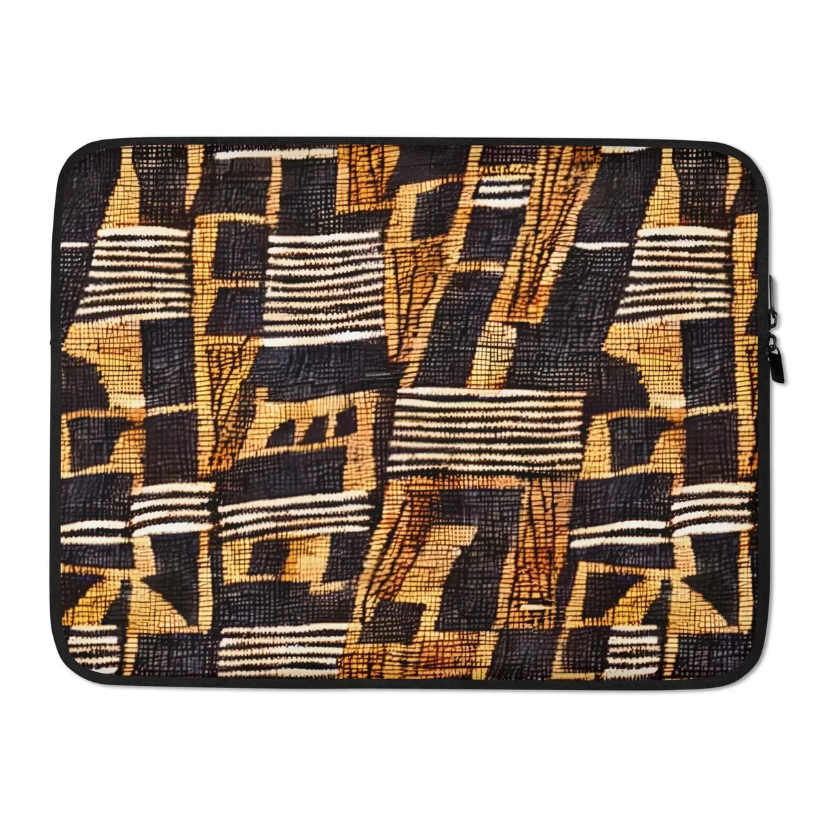 Timbuktu Gold Mud Cloth Laptop Case - The Global Wanderer