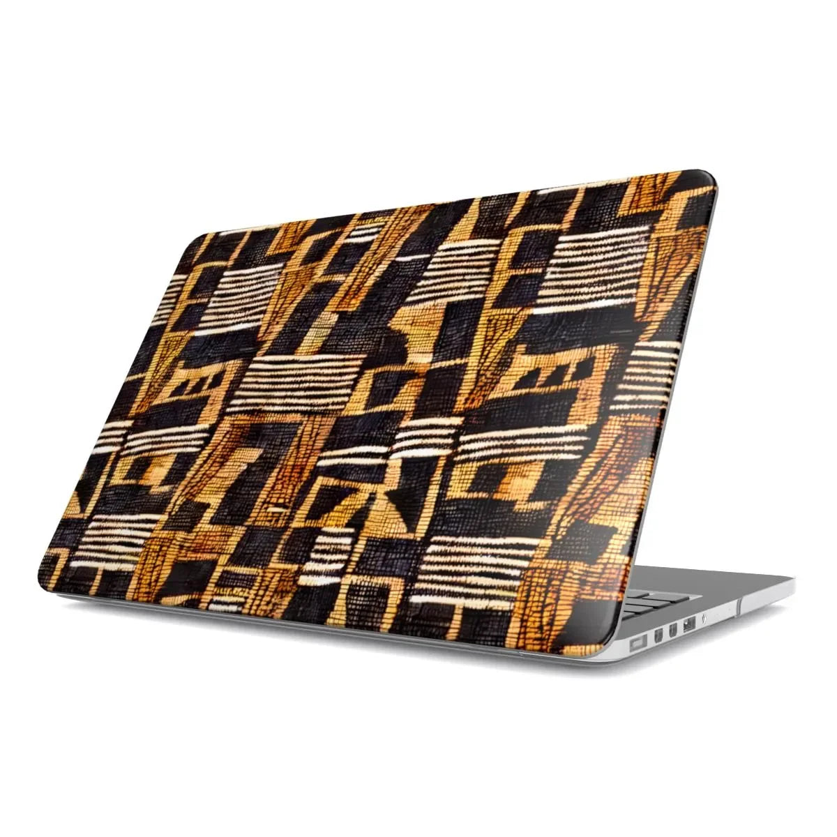 Timbuktu Gold Mud Cloth MacBook Case - The Global Wanderer