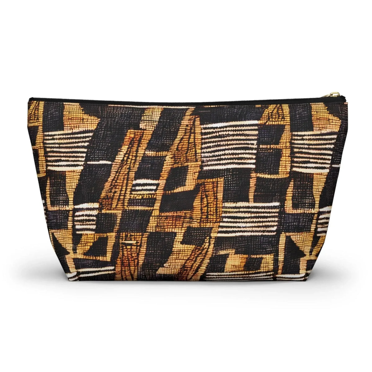 Timbuktu Gold Mud Cloth Pouch - The Global Wanderer