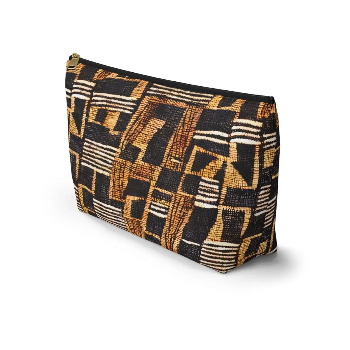 Timbuktu Gold Mud Cloth Pouch - The Global Wanderer