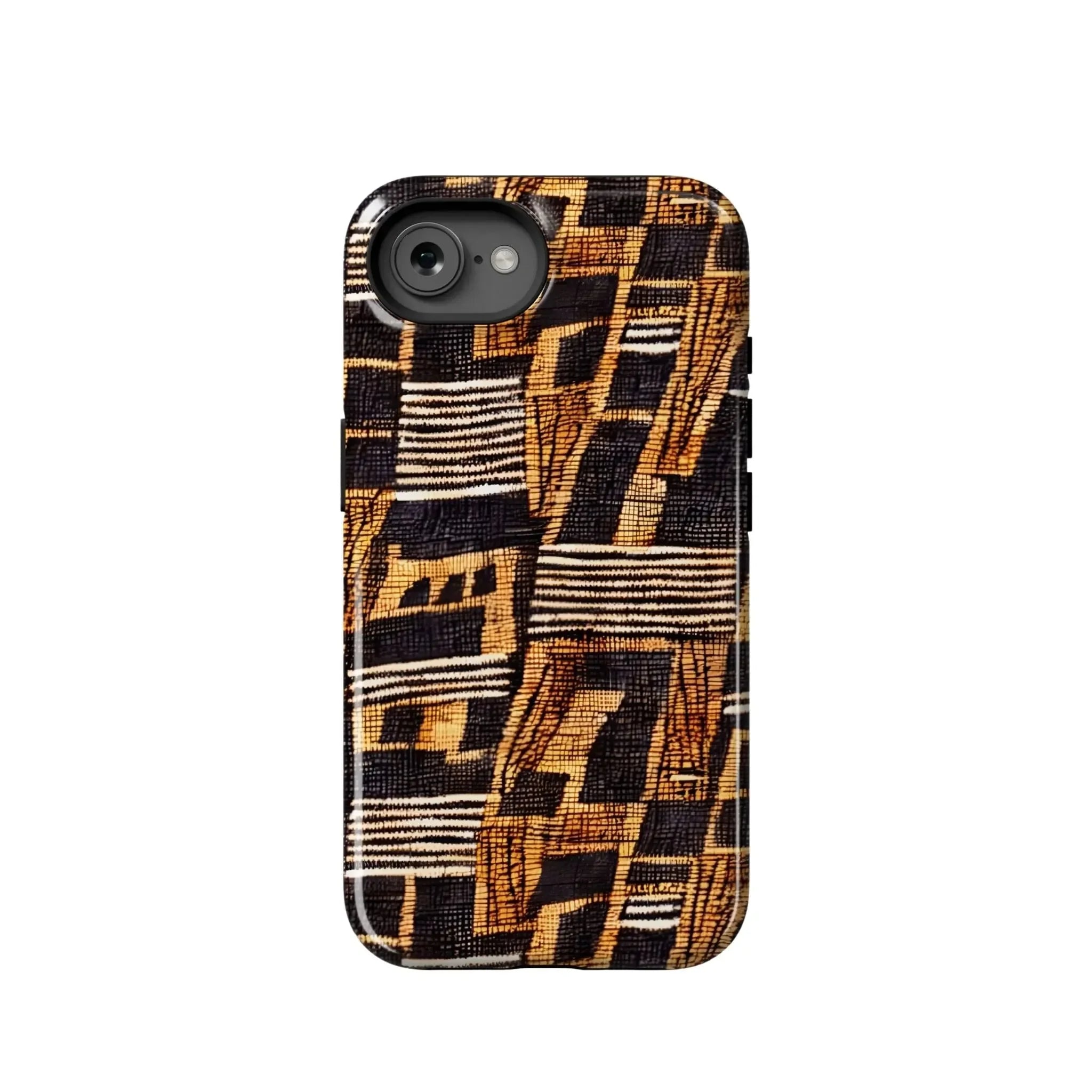 Timbuktu Gold Mud Cloth Tough MagSafe iPhone® Case - The Global Wanderer