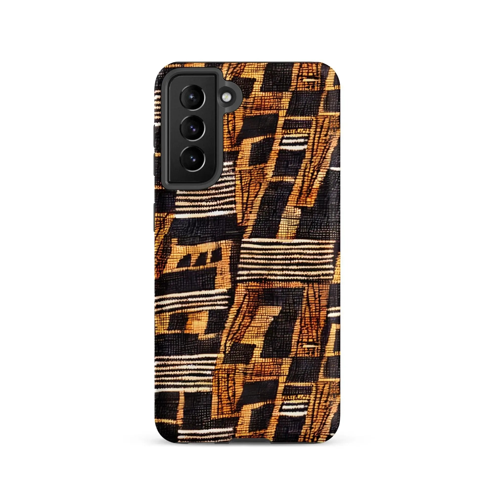 Timbuktu Gold Mud Cloth Samsung Case - The Global Wanderer