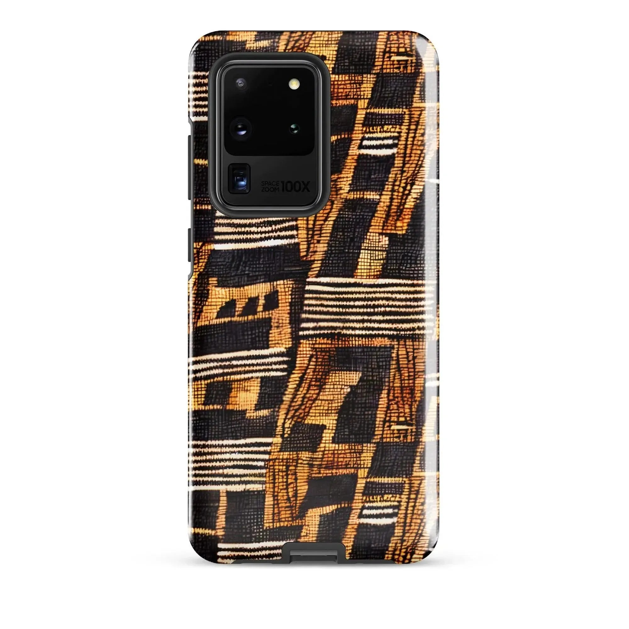 Timbuktu Gold Mud Cloth Samsung Case - The Global Wanderer