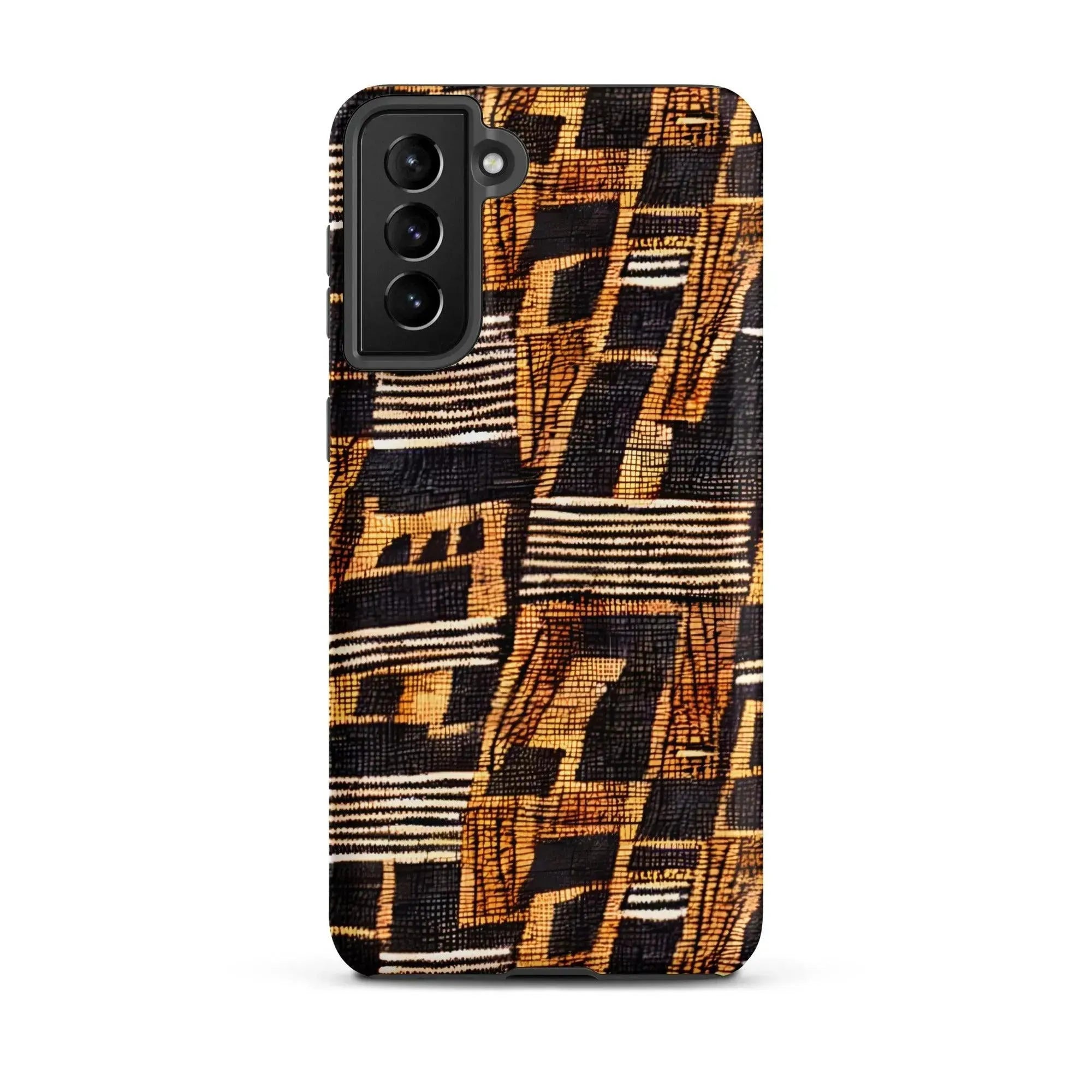 Timbuktu Gold Mud Cloth Samsung Case - The Global Wanderer
