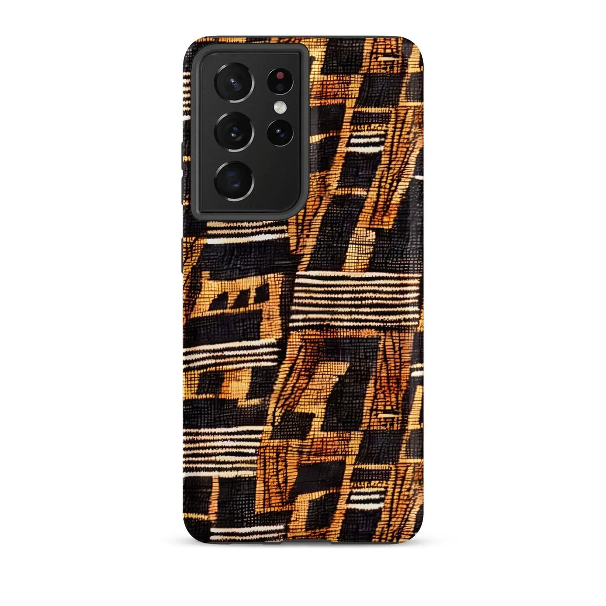 Timbuktu Gold Mud Cloth Samsung Case - The Global Wanderer